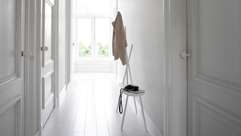 Peinture mur, boiserie blanc intense satin DULUX VALENTINE Crème de couleur 0.5L - 4