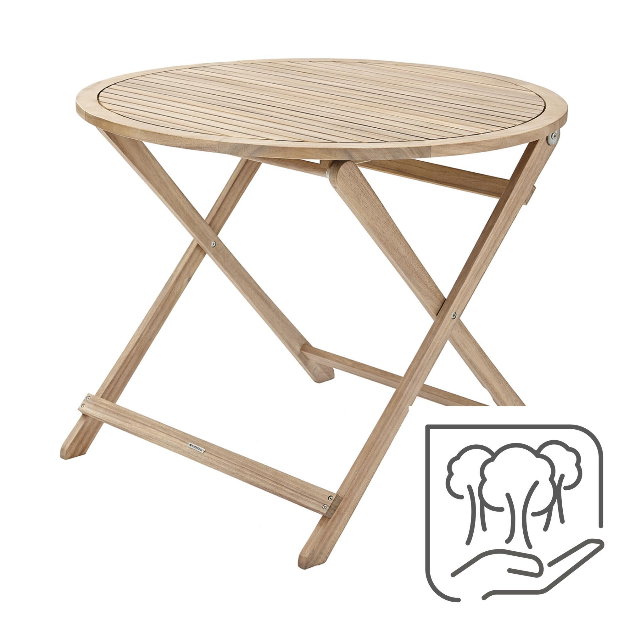 Set tavolo e sedie Solis NATERIAL beige per 4 persone - 11