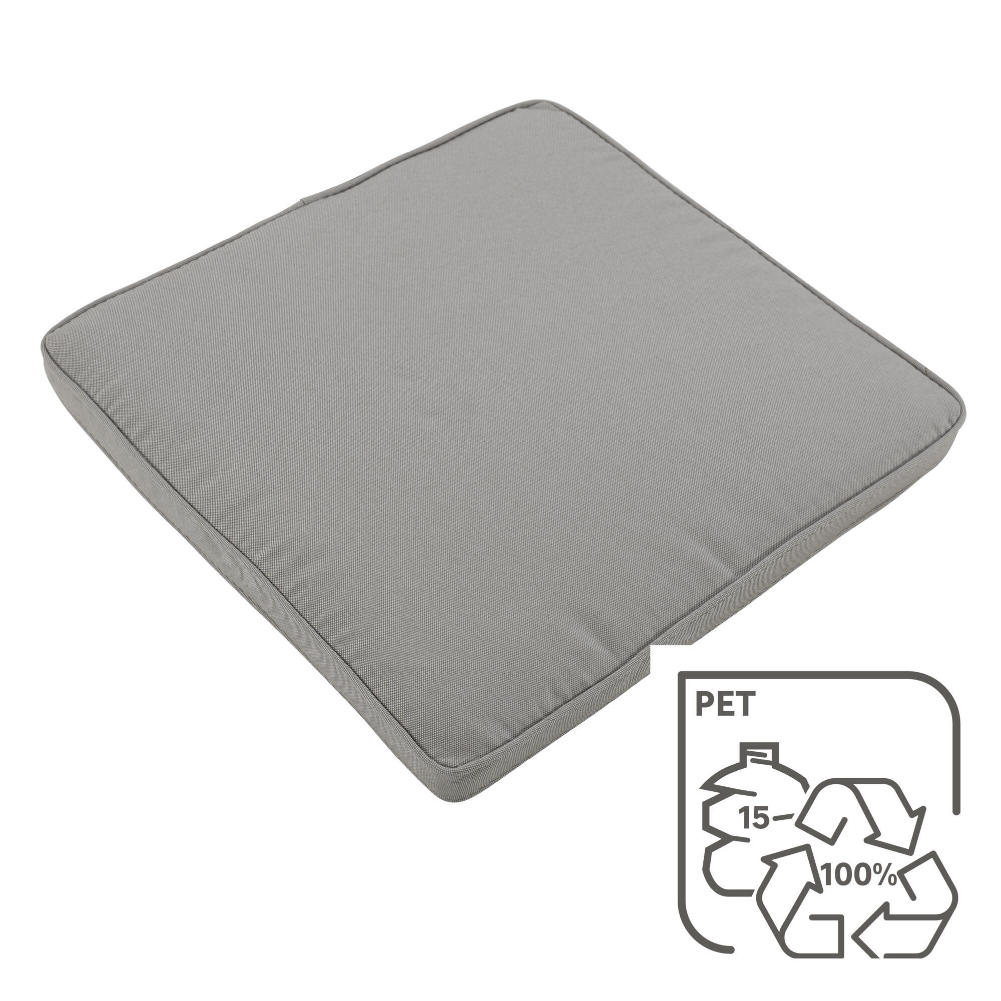 Cuscino per sedia in poliestere RESEAT beige 50 x 50 x Sp 4 cm - 6