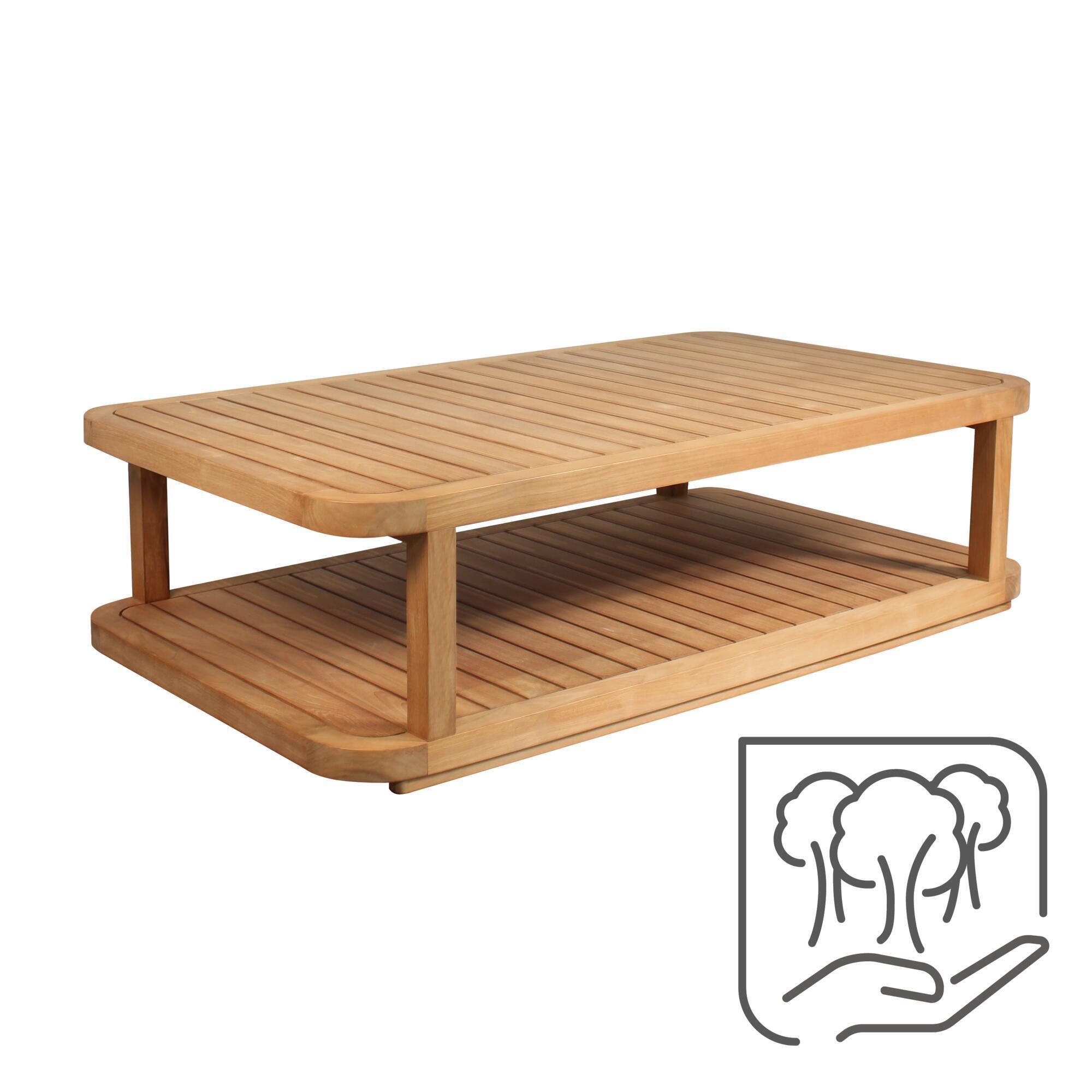 Mesa de apoio NATERIAL EQUATEUR TEAK 140X80X38 - 10