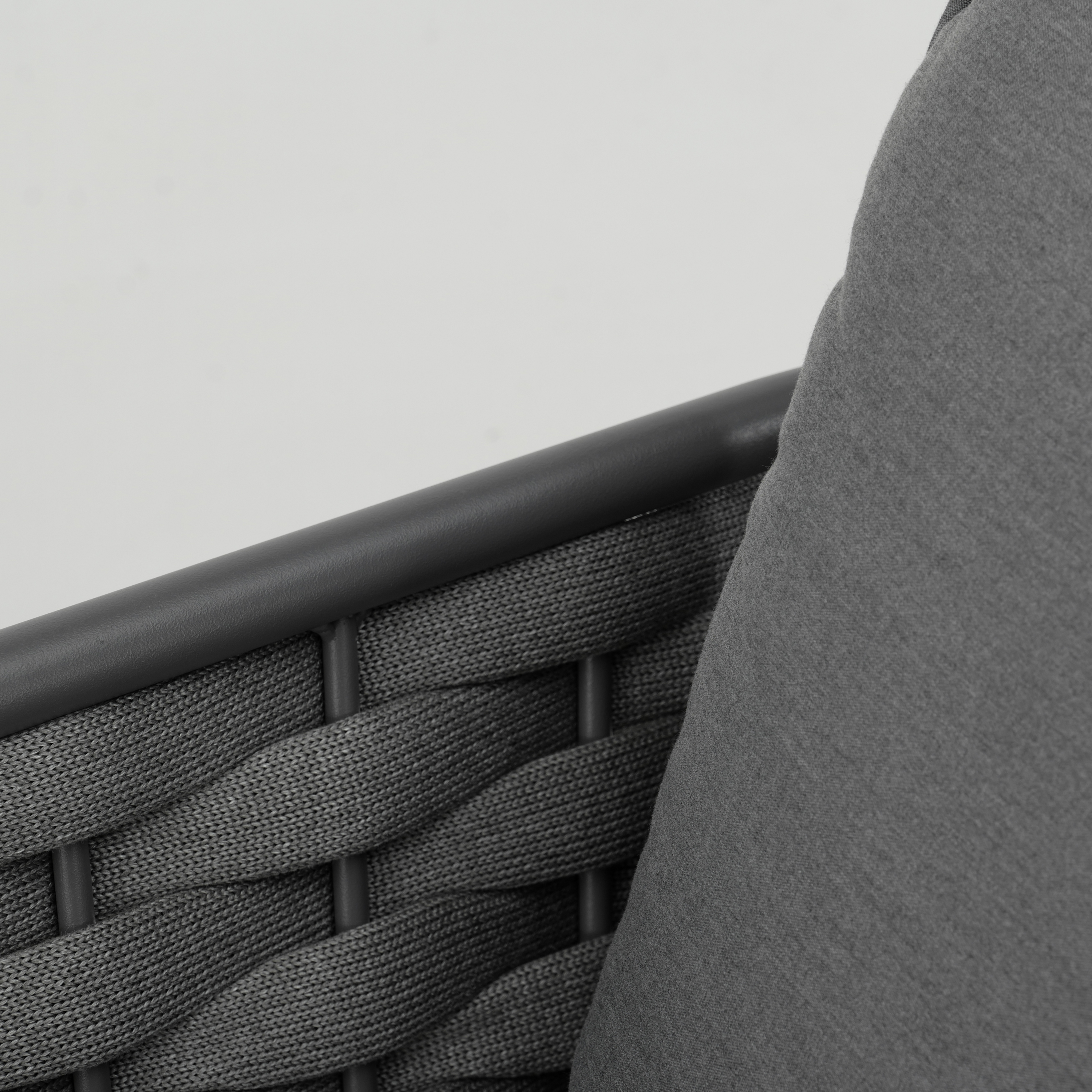 Conjunto jardim relax mesa, sofá alumínio Nilo Naterial - 19