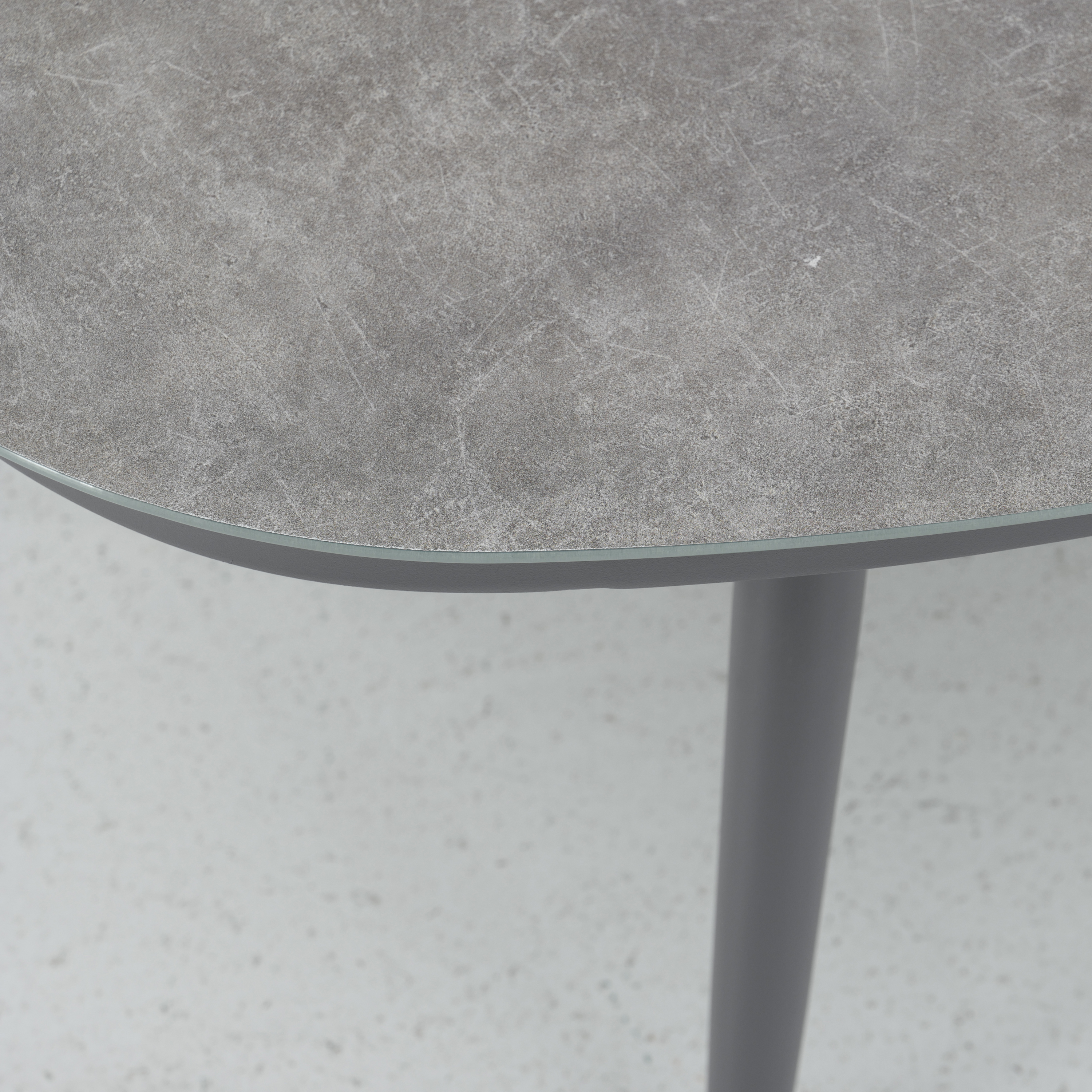 Conjunto jardim relax mesa, sofá alumínio Nilo Naterial - 17