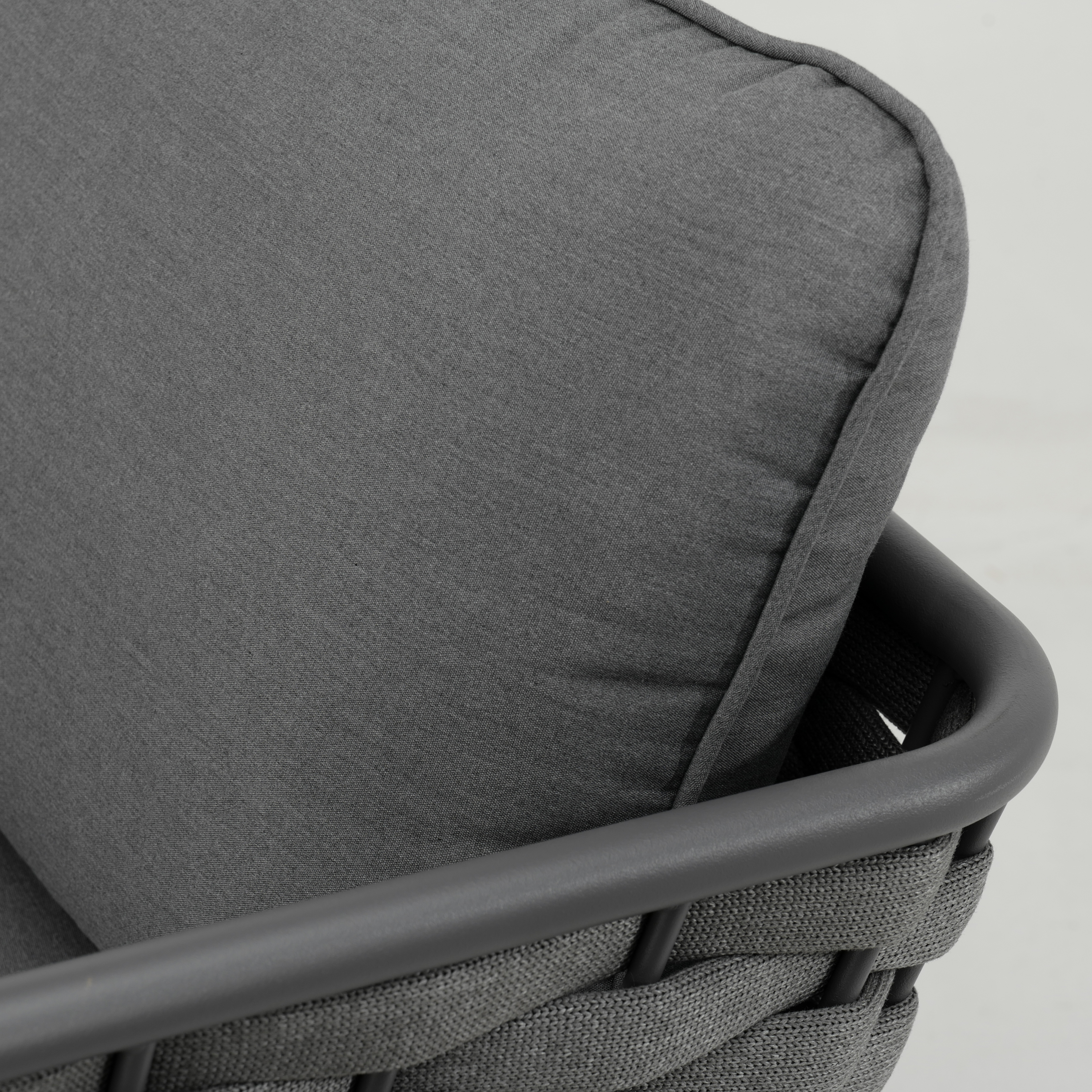 Conjunto jardim relax mesa, sofá alumínio Nilo Naterial - 6