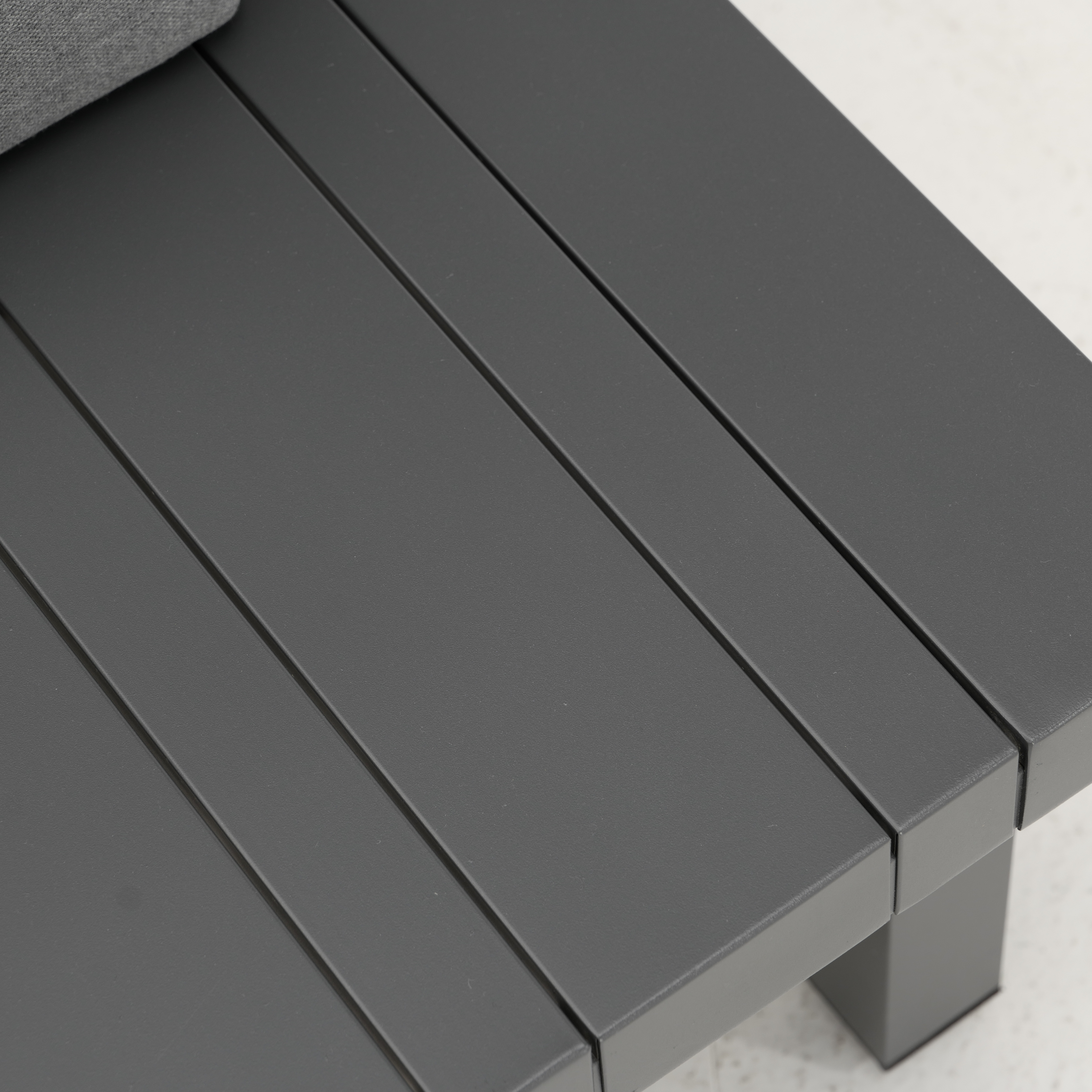 Set de porche de aluminio Naterial Subyra gris para 5 personas - 20