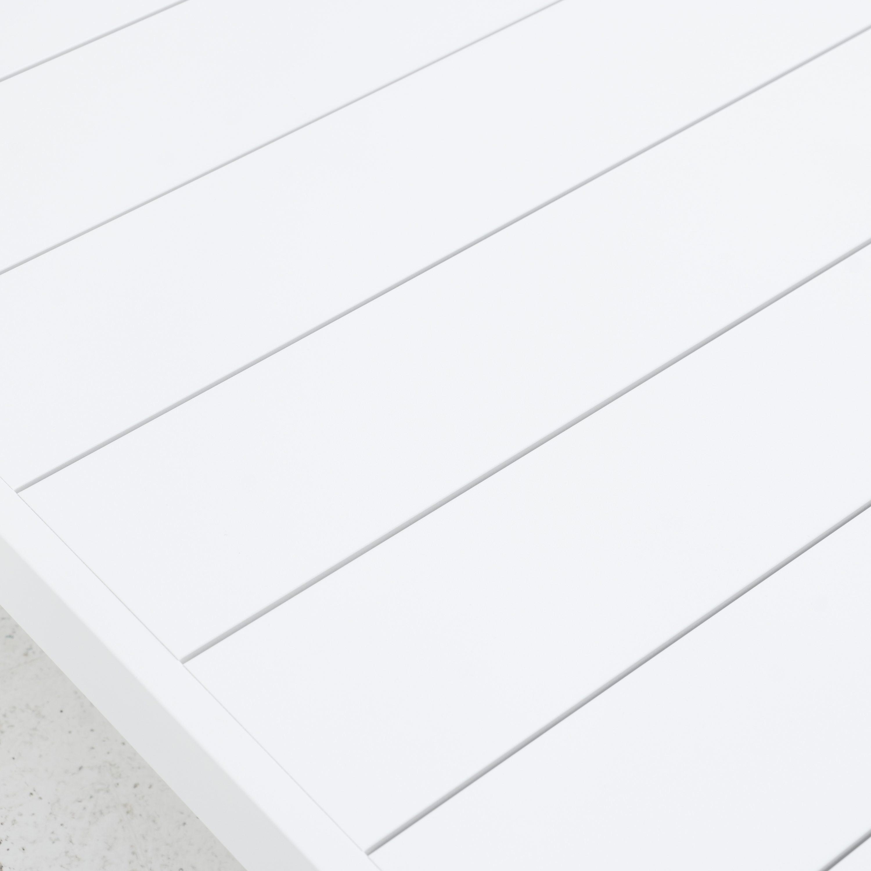 Table basse blanche en aluminium NATERIAL Lagun ferrari - 6