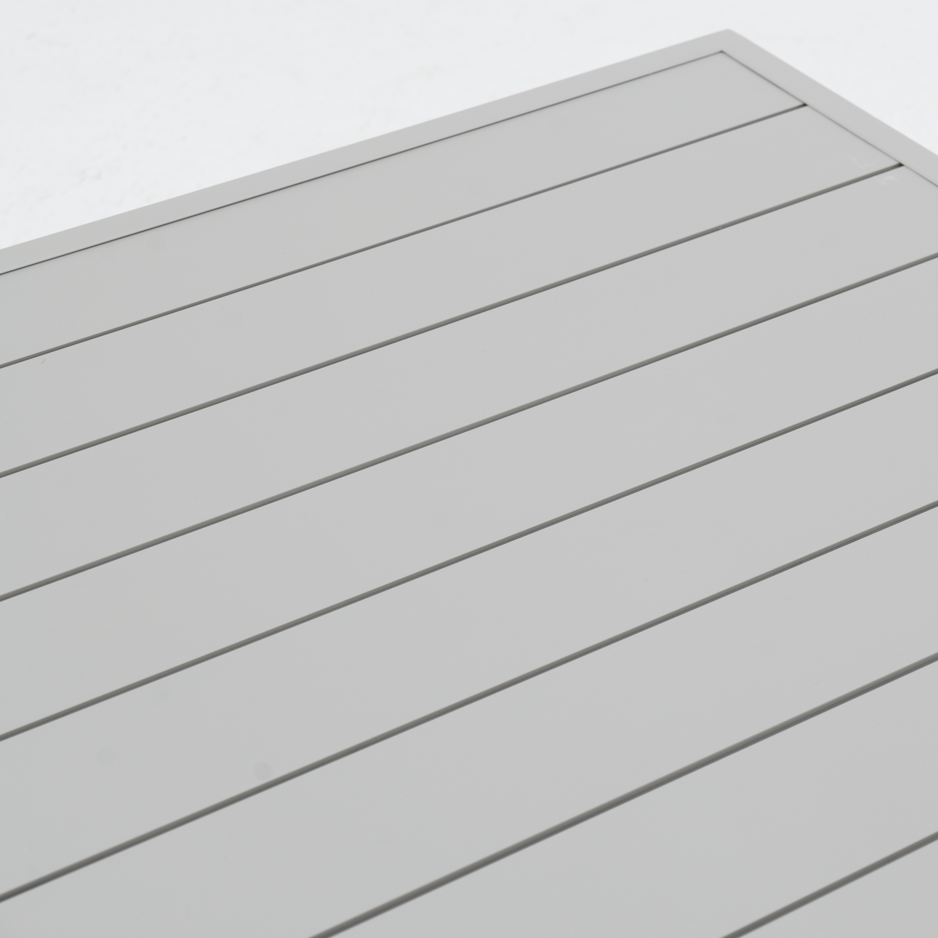 Tavolino da esterno Las Vegas NATERIAL in alluminio grigio 143.5x80cm - 13