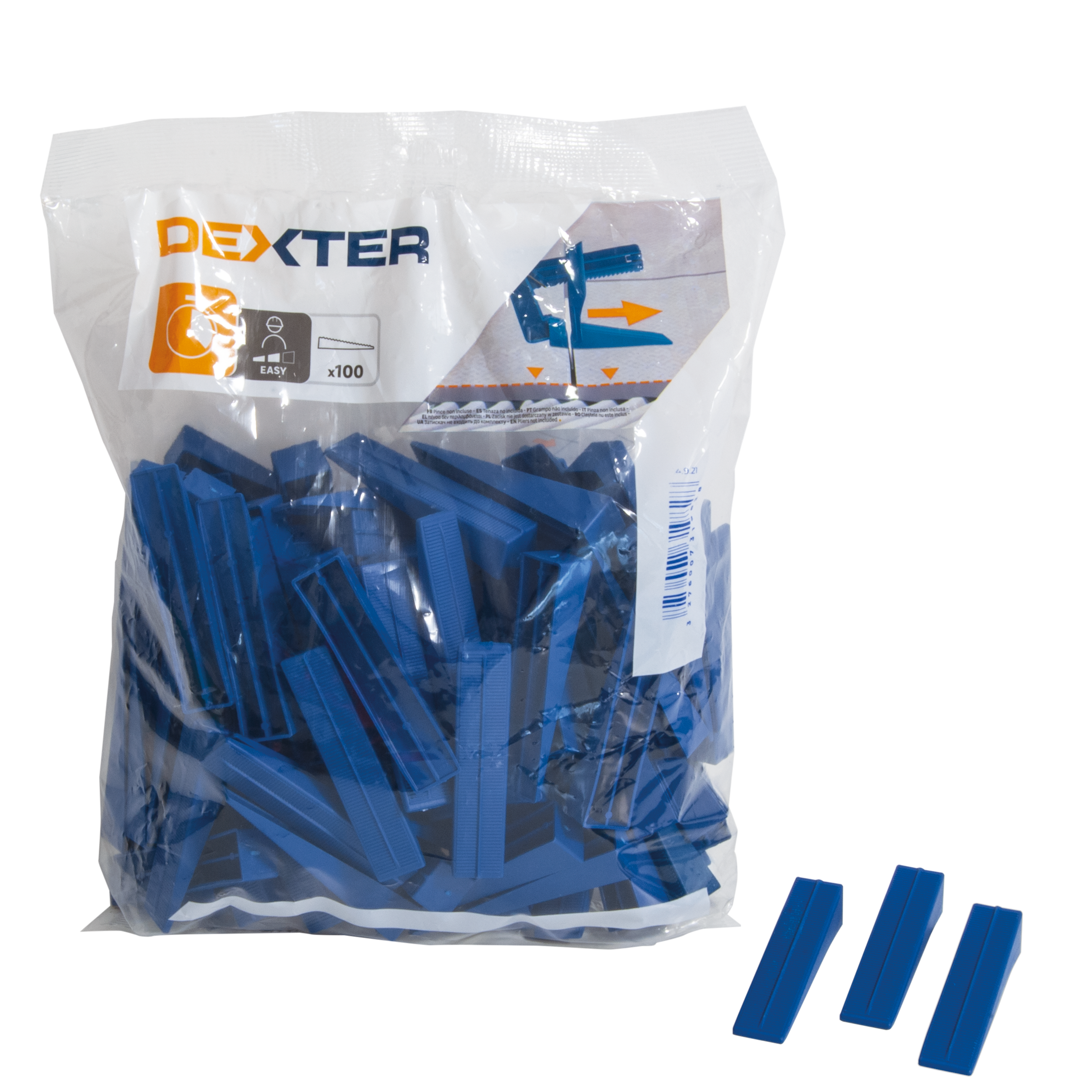 Lot de 100 cales autonivelantes DEXTER - 3