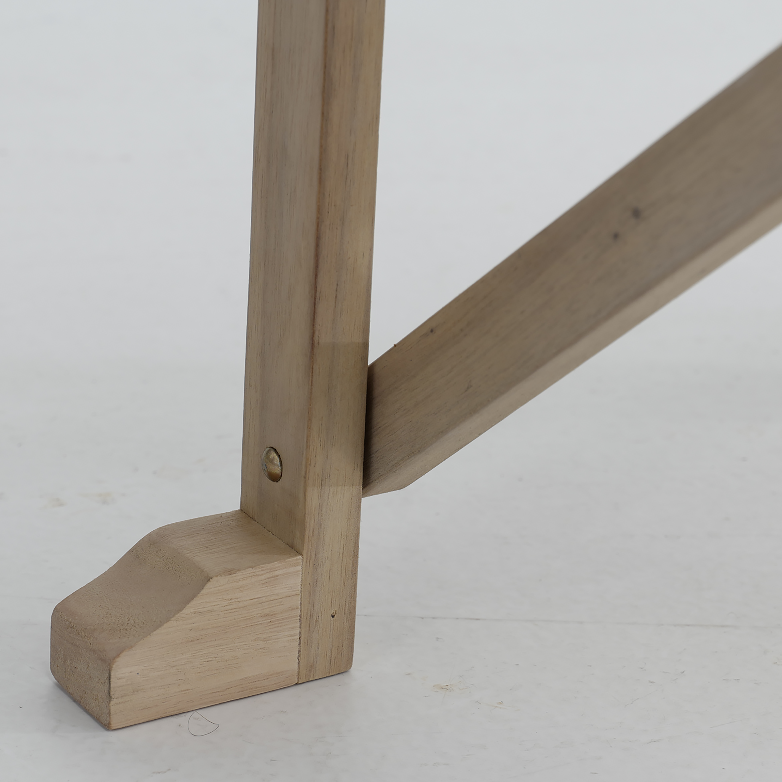 Silla de director de jardín de madera NATERIAL Solis crema - 14