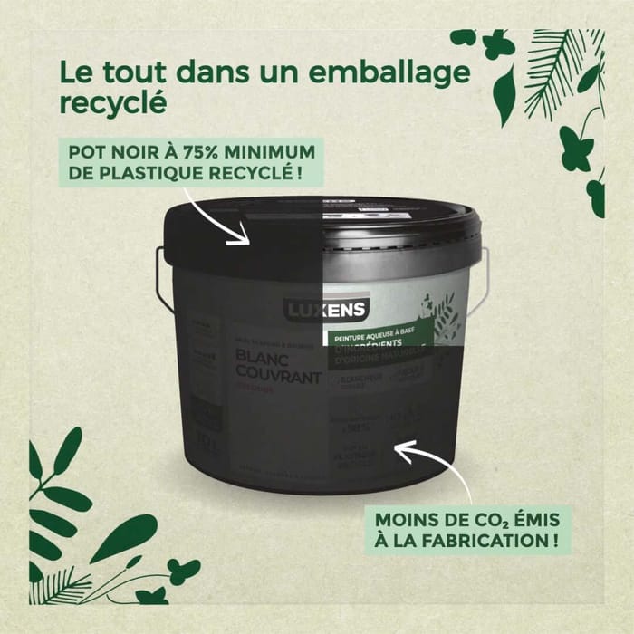 Plastikowy garnek Luxens z recyklingu