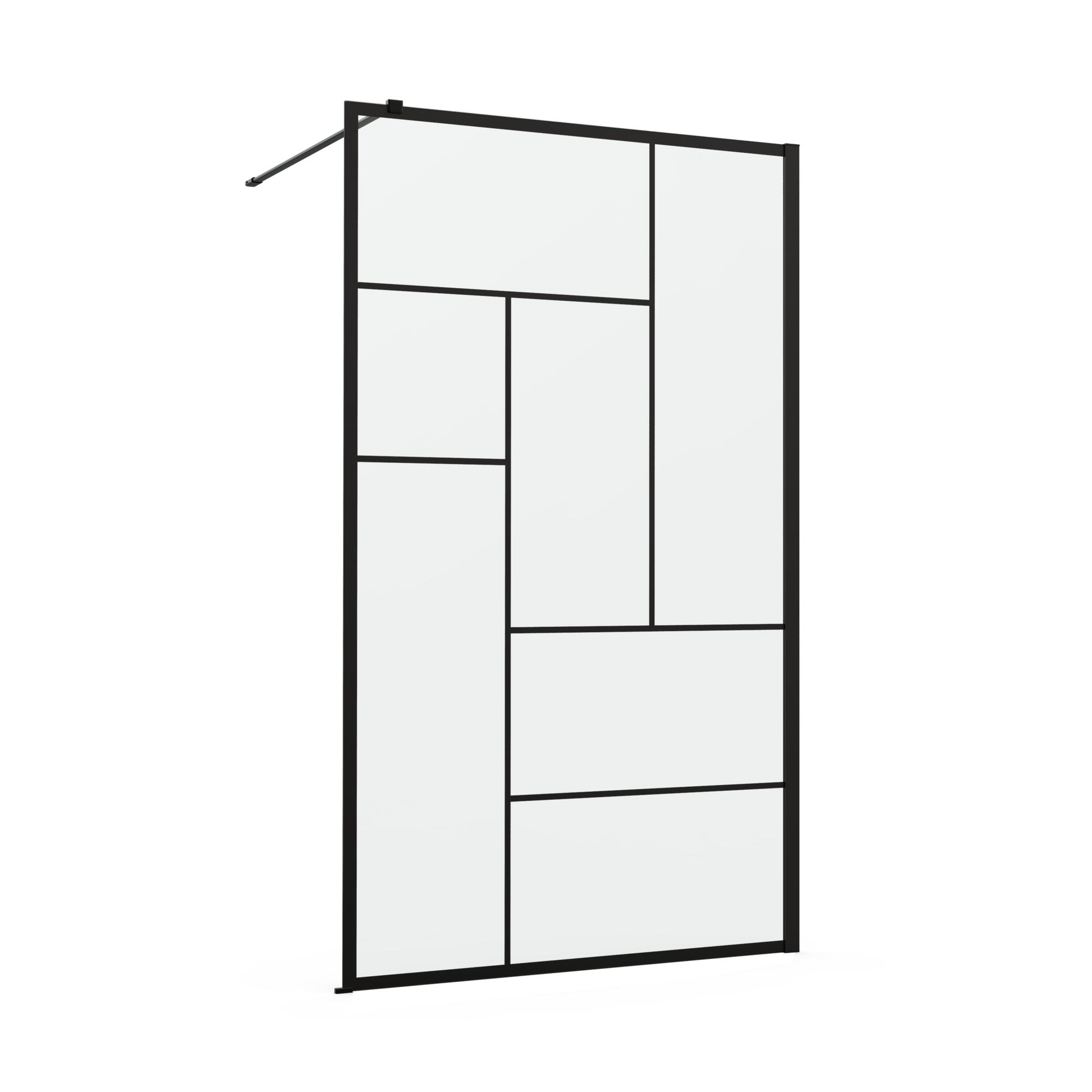 Painel de duche STUDIO 120X200 PRETO - 3