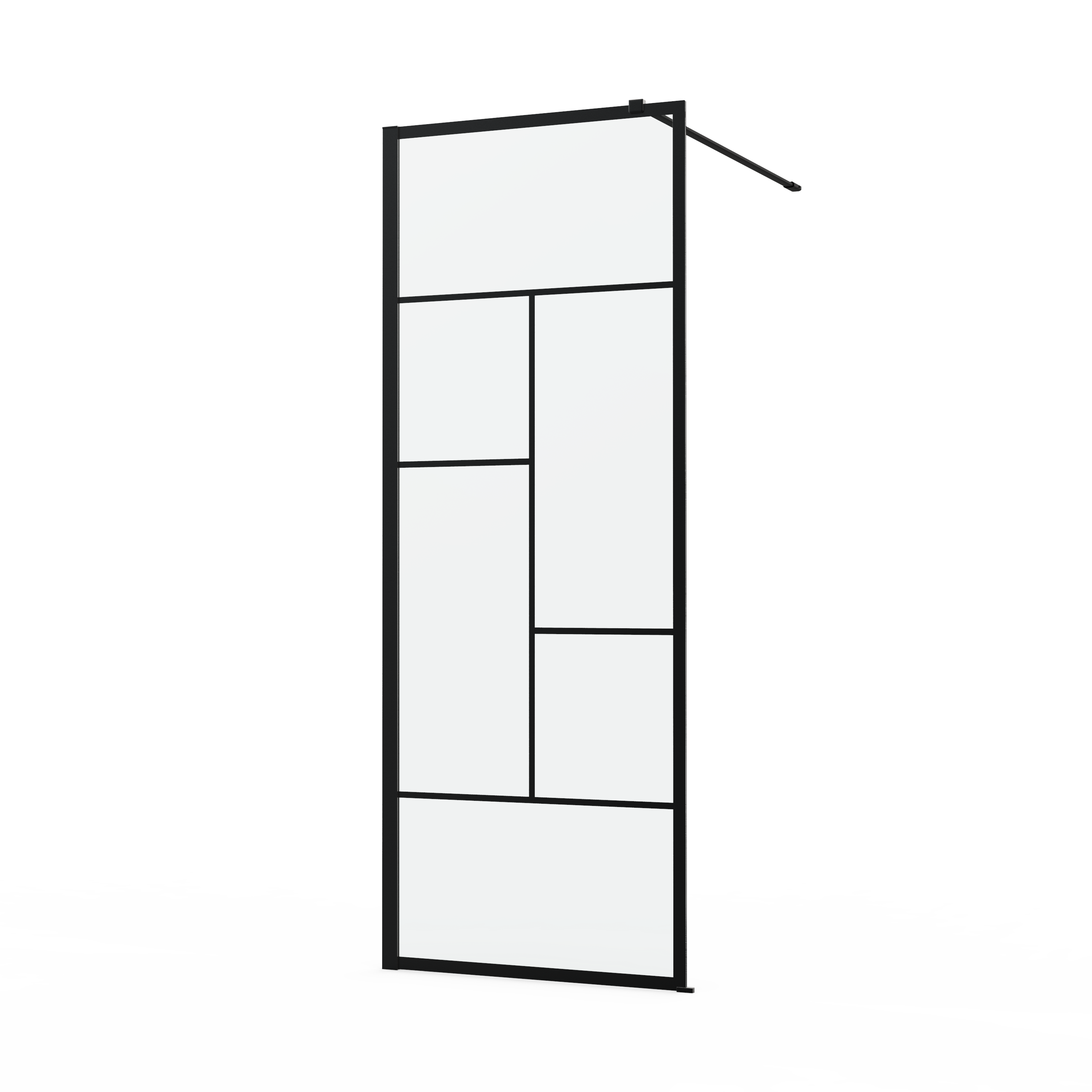 Painel de duche STUDIO 80X200 PRETO - 2