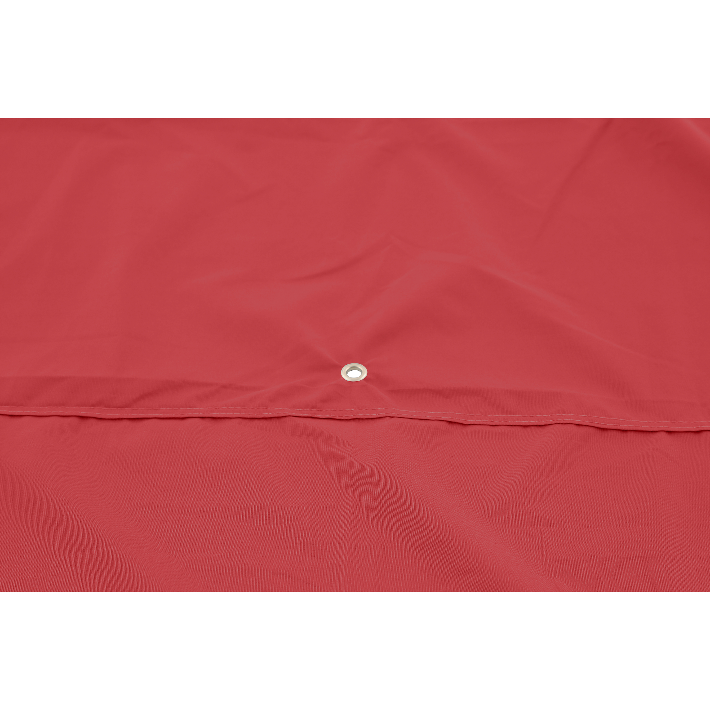Voile d'ombrage polyester rectangulaire rouge Hegoa, NATERIAL L.400 x l.295 cm - 4