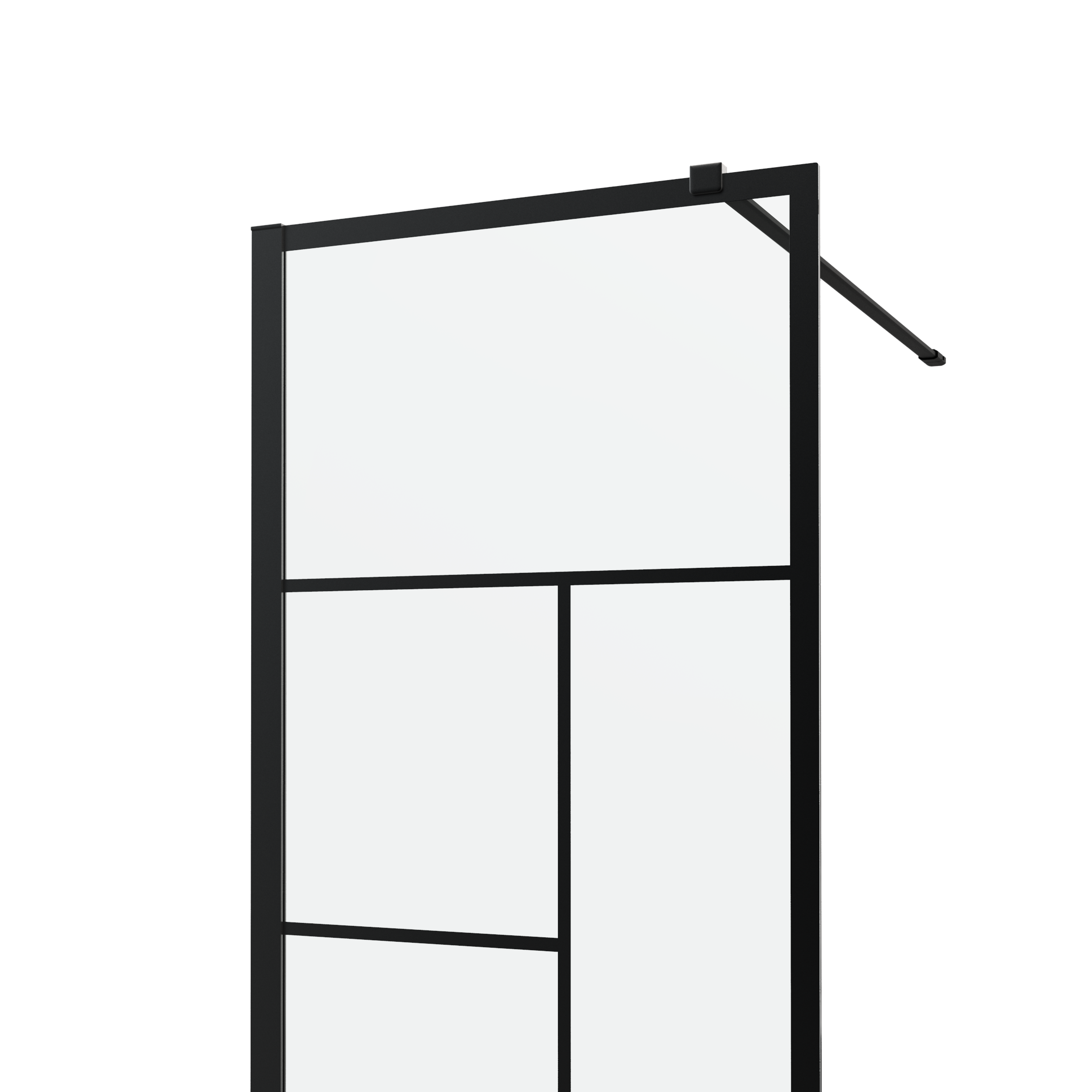 Painel de duche STUDIO 80X200 PRETO - 4