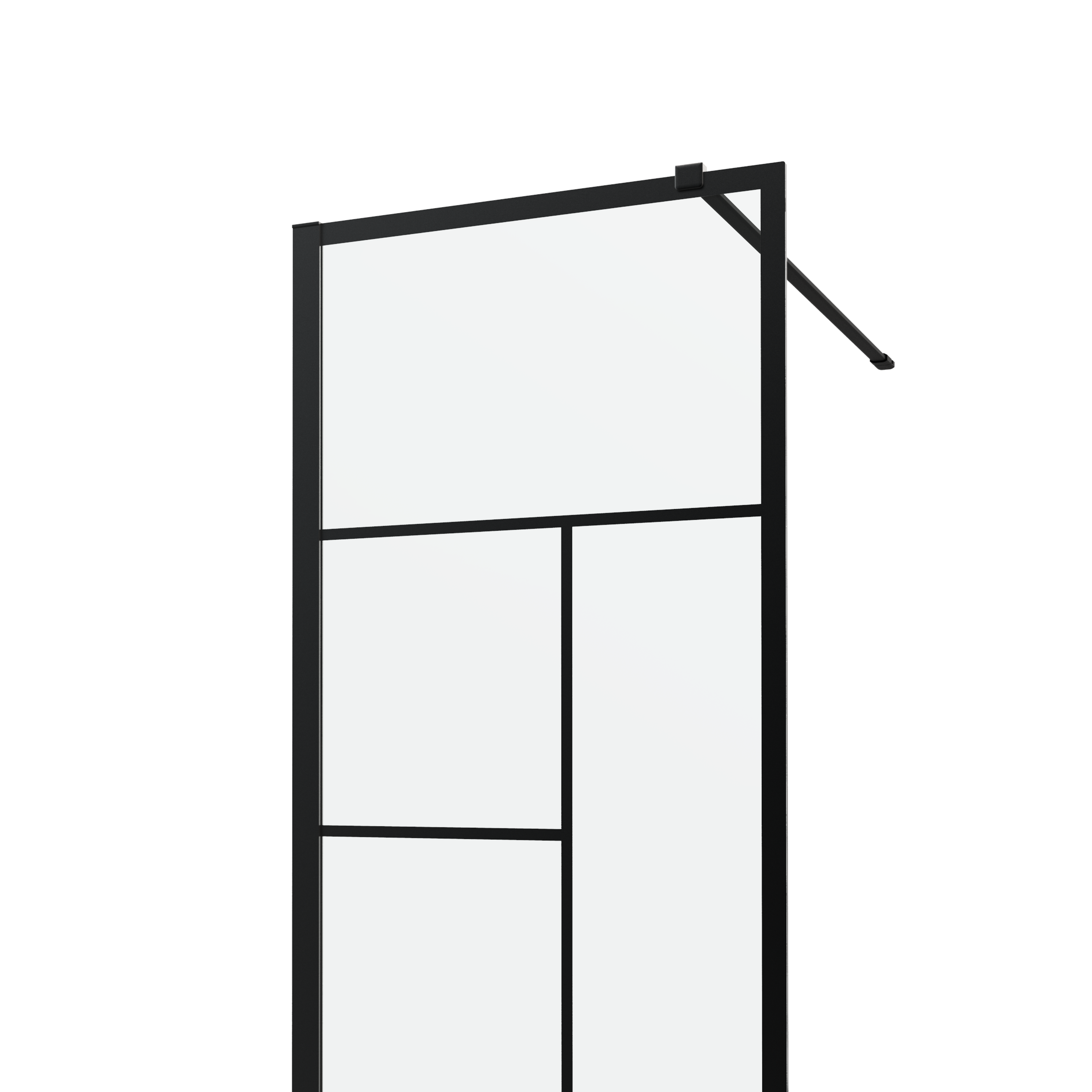 Painel de duche STUDIO 70X200 PRETO - 4