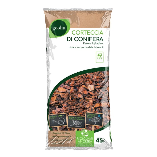 Corteccia di conifera GEOLIA 45 L