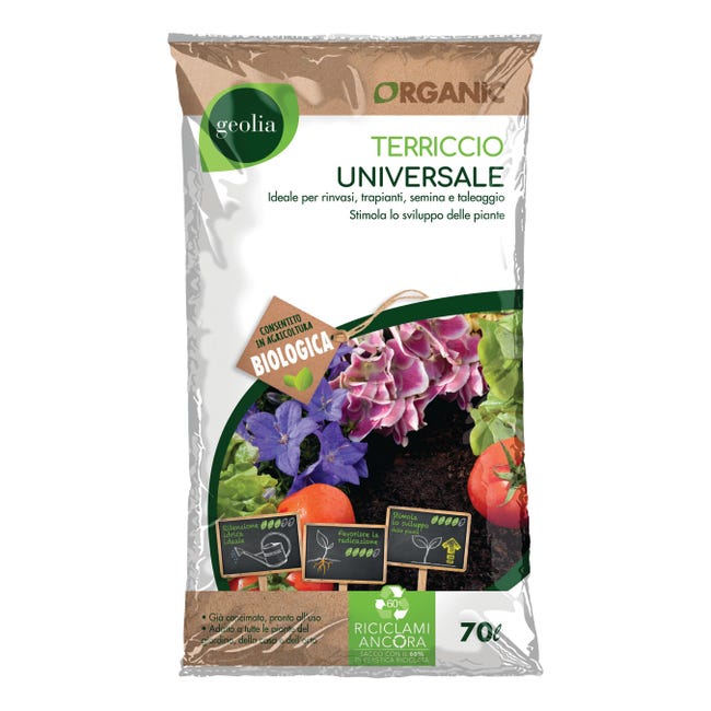 Terriccio universale florido bio 70 litri Mr Green Terriccio universale florido bio 70 litri Mr Green