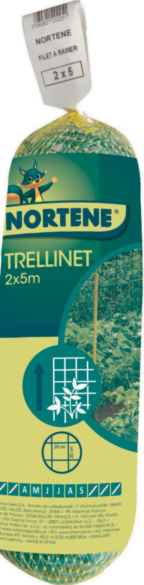 Filet à ramer NORTENE, l.2 x L.5 m - 2