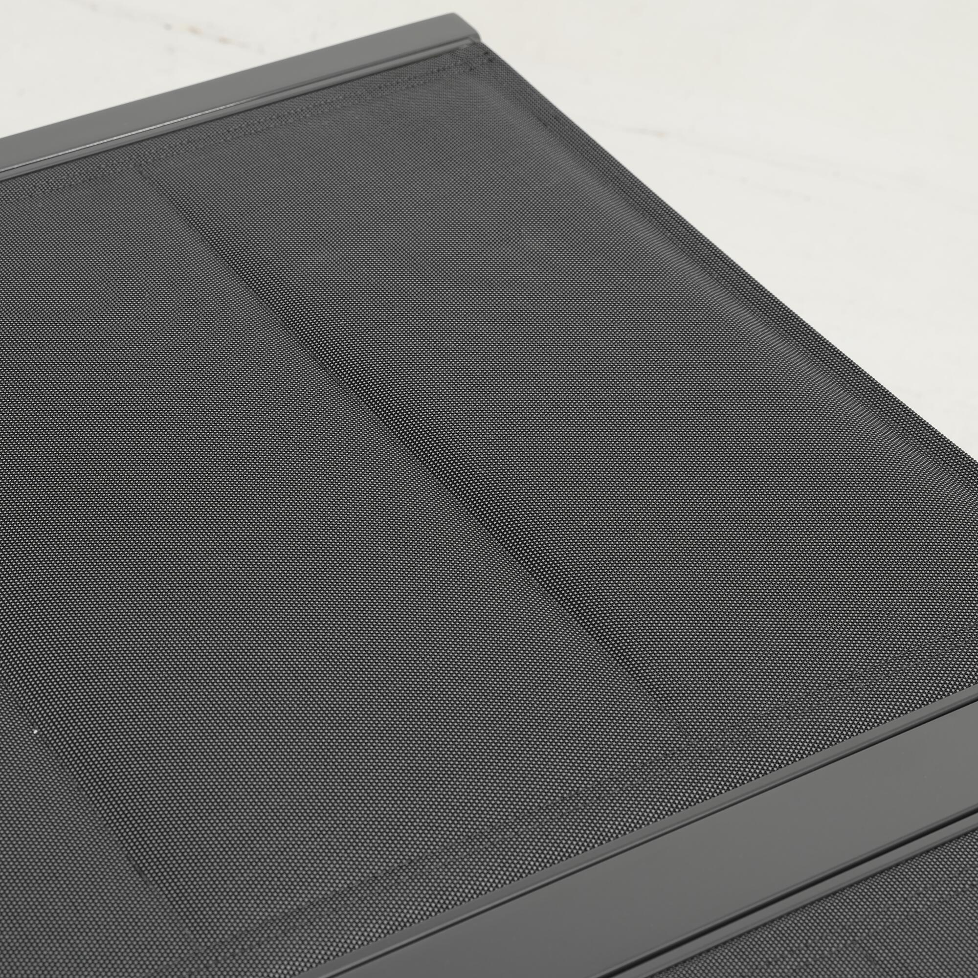 Lettino doppio senza cuscino Isboa NATERIAL in alluminio grigio e seduta grigio - 17