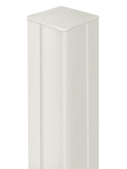 Leroymerlin Palo in ALLUMINIO NORTENE MOSAIC/PRIVAT quadrato H 120 cm x L 6 cm x L 6 cm bianco