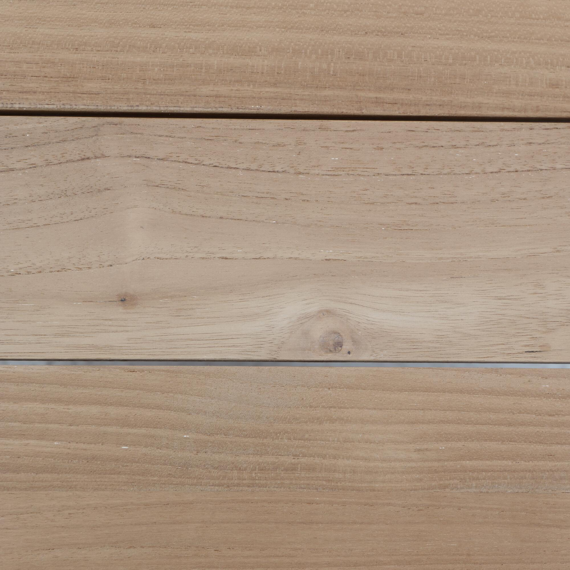 Salotto da giardino angolare per 5 persone marrone Bali NATERIAL con cuscini in poliestere grigio - 23