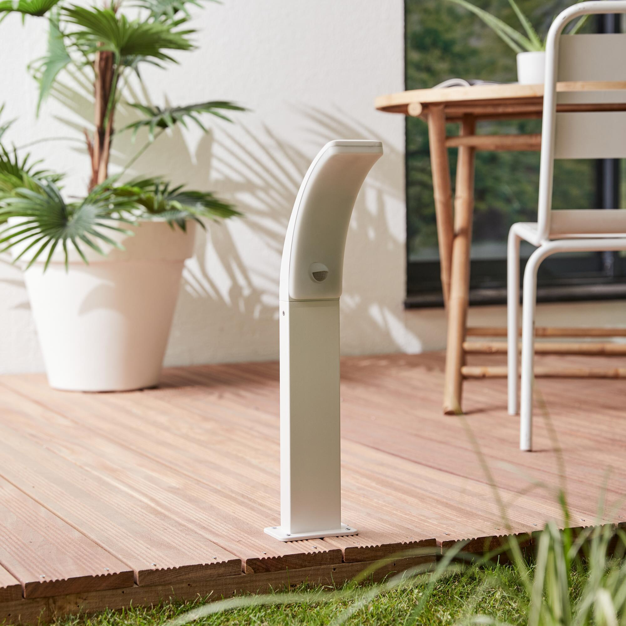 Borne extérieure LED à détection Lakko 1500 lumens, blanc neutre, blanc INSPIRE - 2