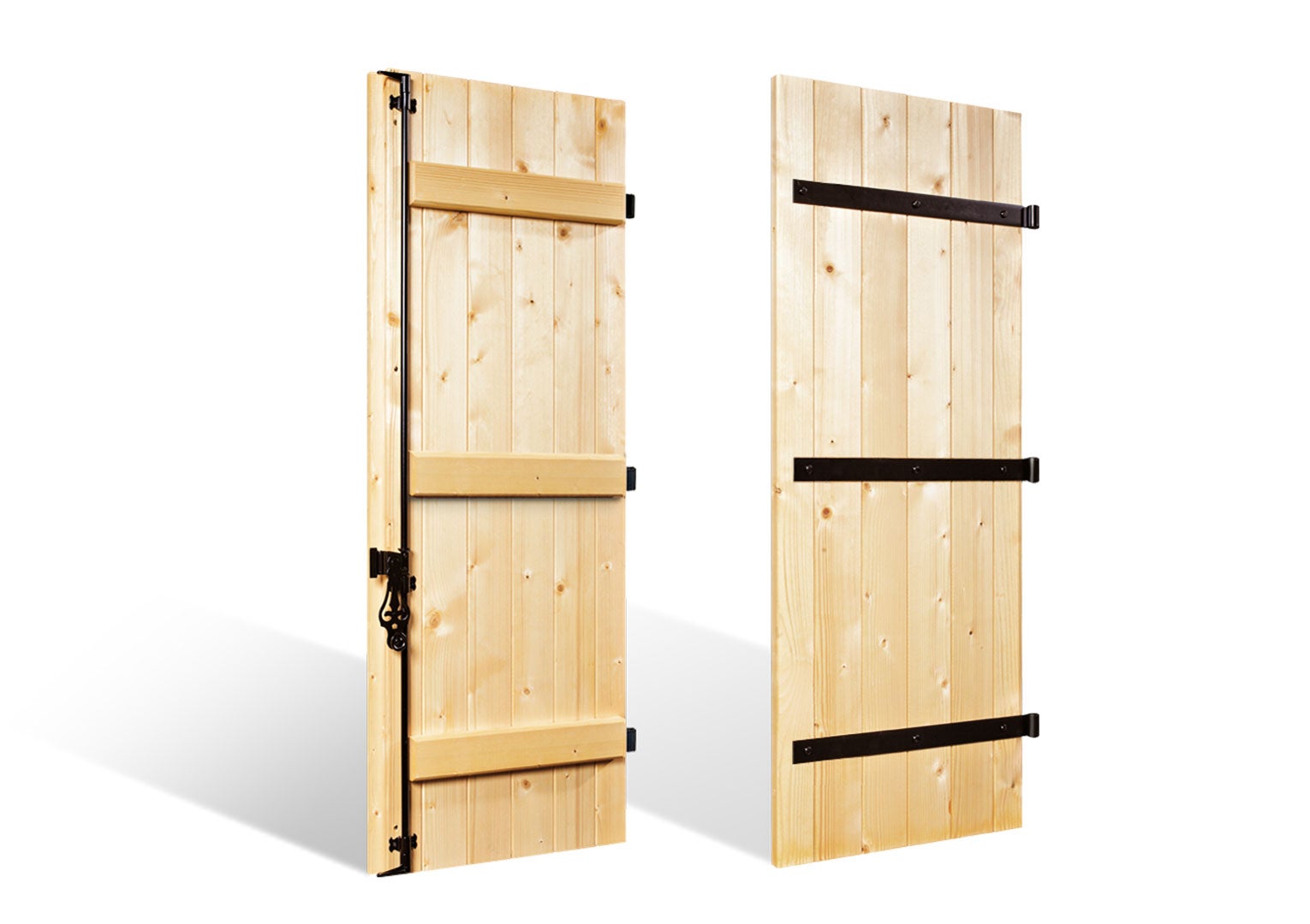 Volet battant bois Taïga, h.225 x l.120 cm, 2 vantaux - 3