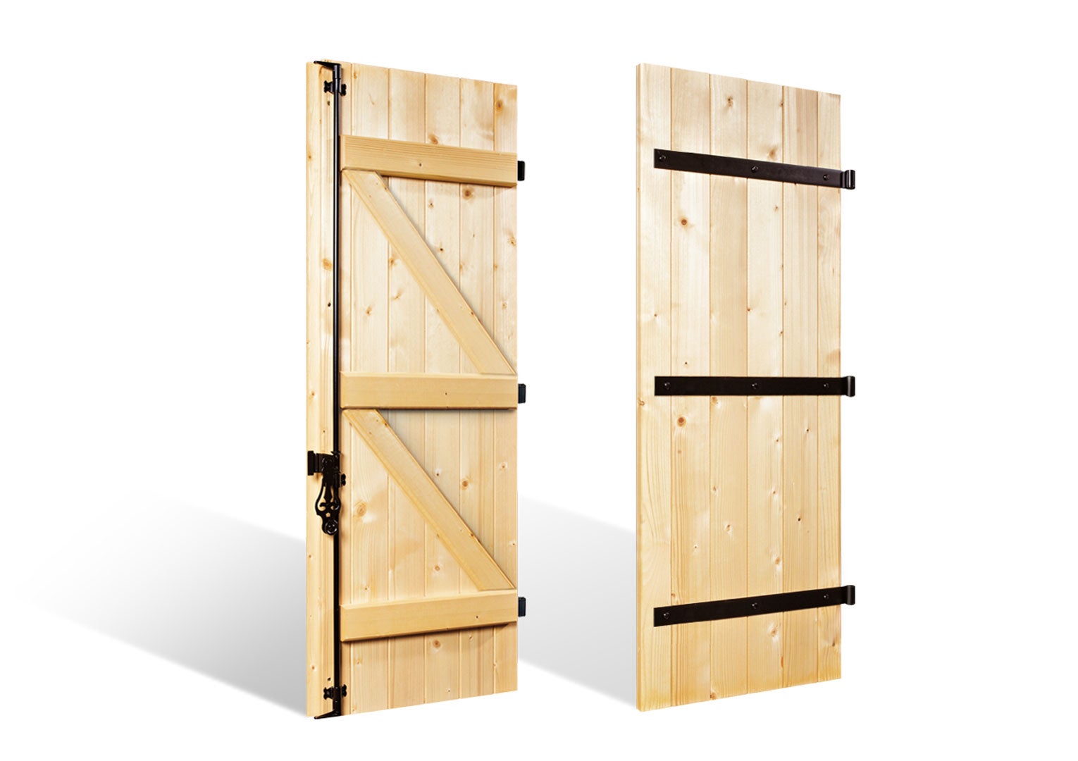 Volet battant bois Taïga, h.225 x l.120 cm, 2 vantaux - 4