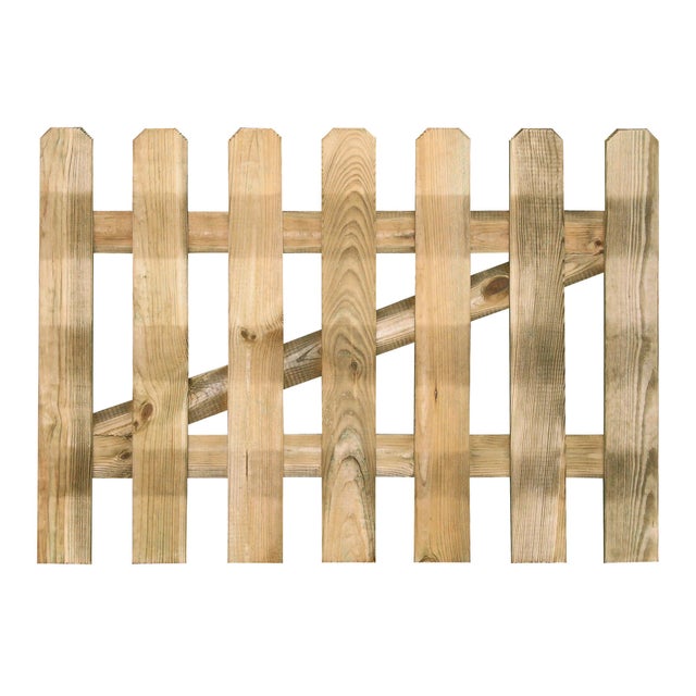 Cancelletto CERLAND MUSTANG in legno naturale H 80 x L 100 cm