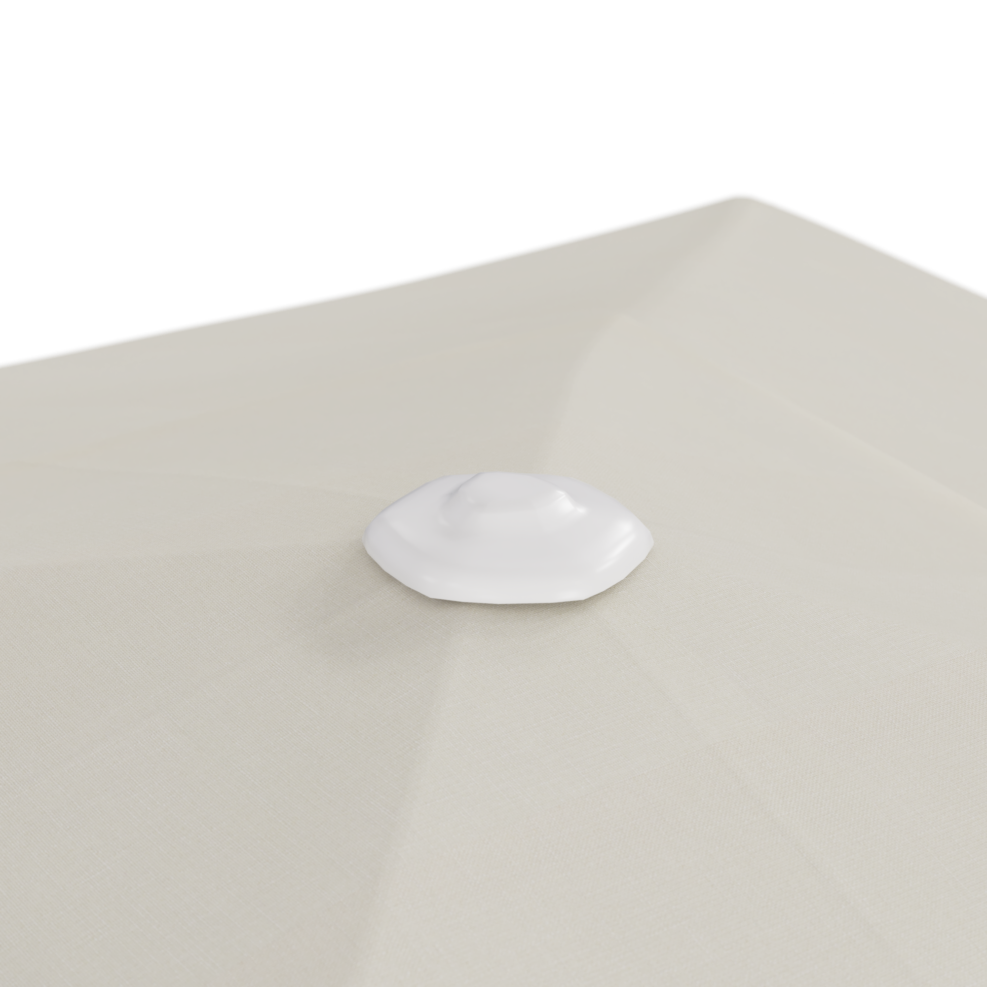 Parasol déporté NATERIAL Aura blanc mat carré, L286 x l.286 cm - 11