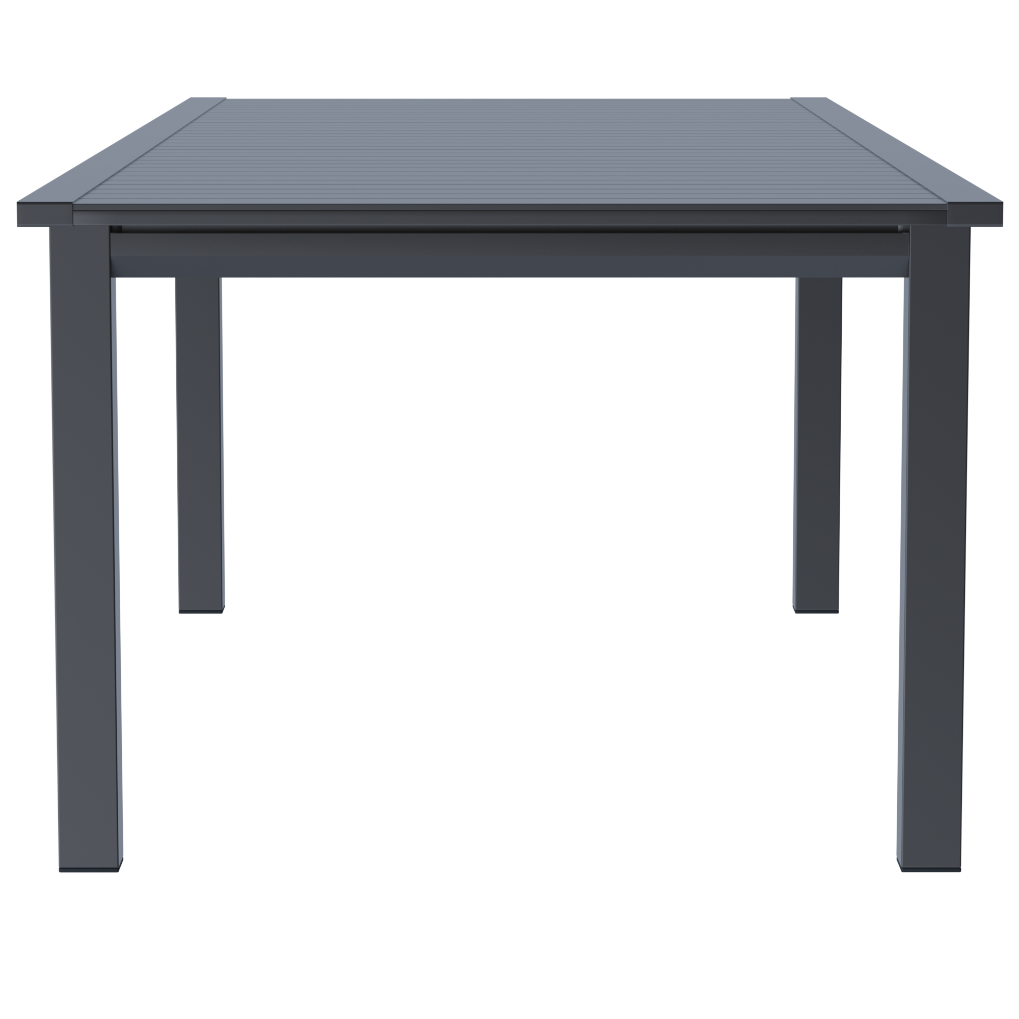 Mesa de alumínio Naterial Odyssea II Easy 180/240x100 cm Antracite - 40