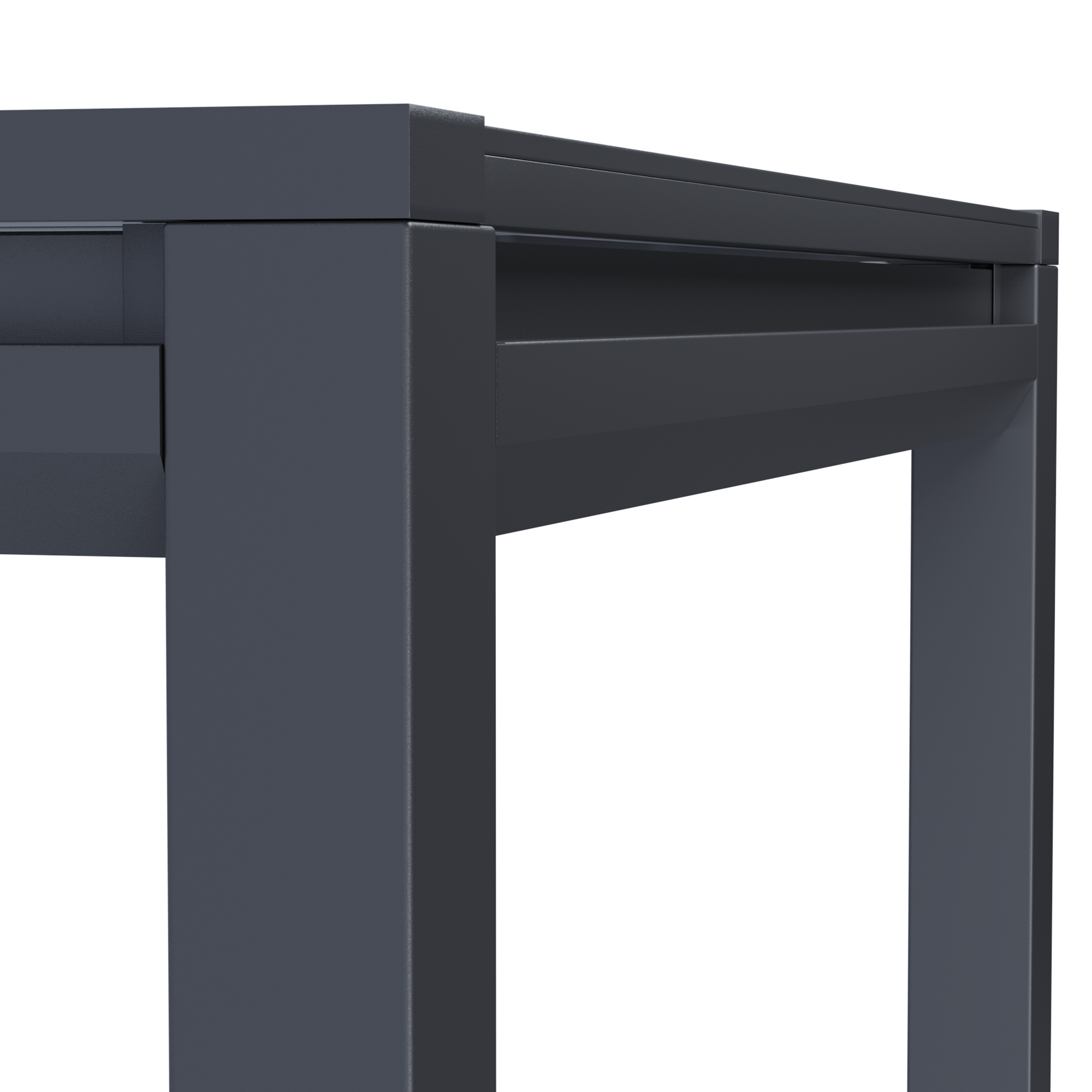 Mesa de alumínio Naterial Odyssea II Easy 180/240x100 cm Antracite - 47