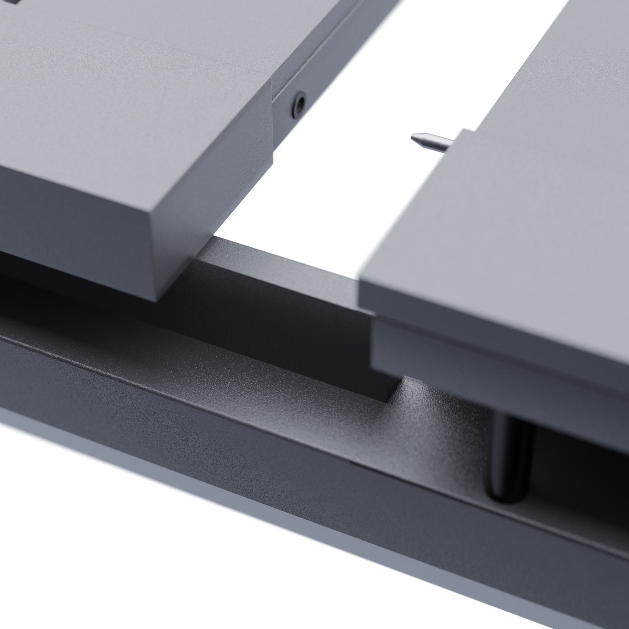 Mesa de alumínio Naterial Odyssea II Easy 180/240x100 cm Antracite - 46