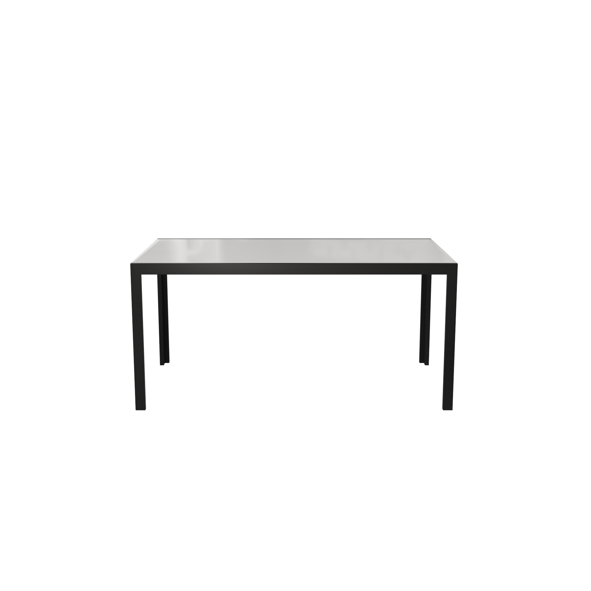 Mesa de alumínio NATERIAL LYRA II FIX 160X90CM ANTRACITE - 20