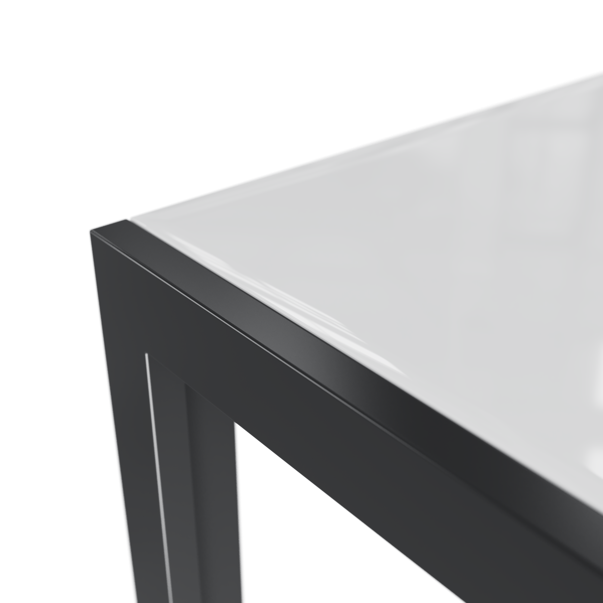 Mesa de alumínio NATERIAL LYRA II FIX 160X90CM ANTRACITE - 27