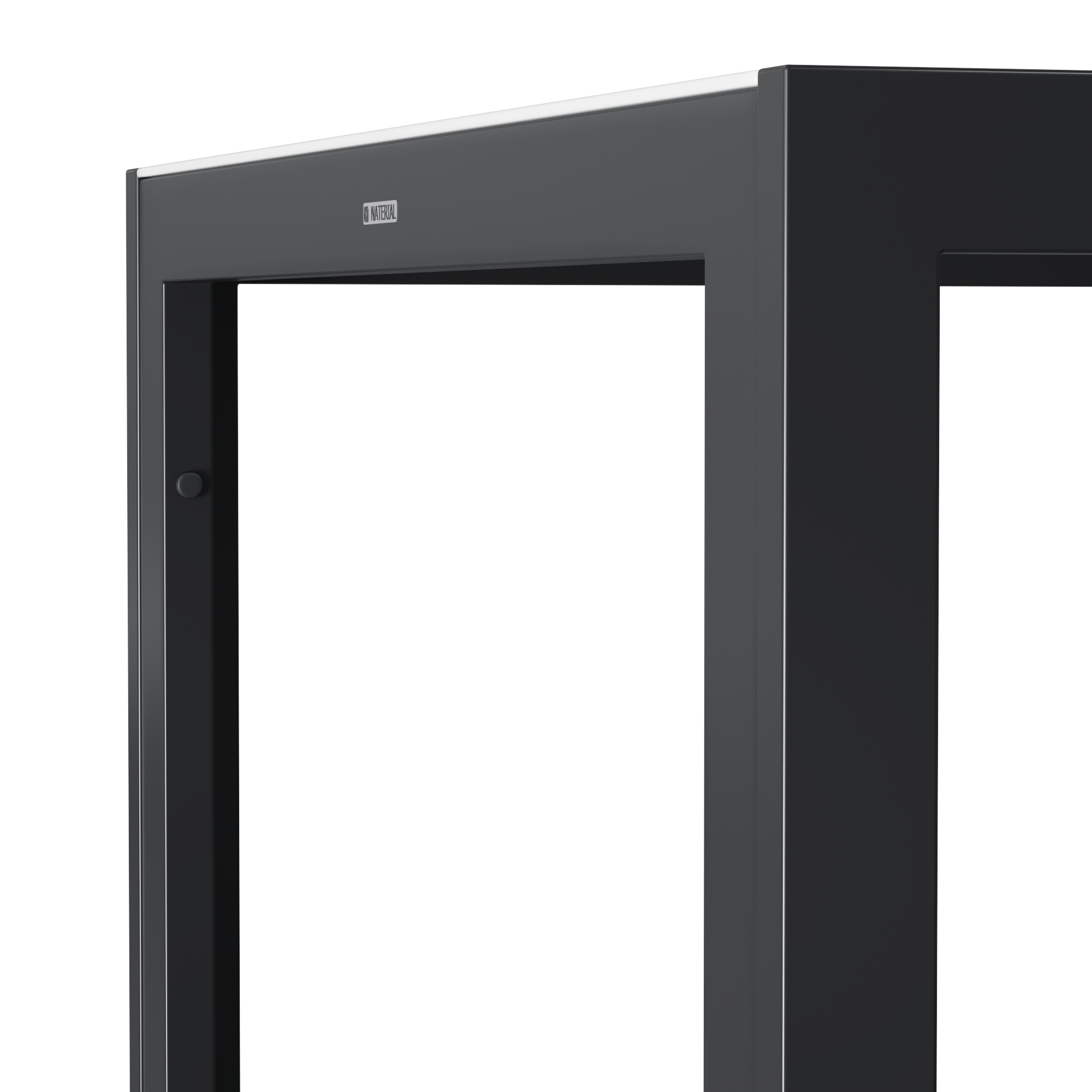 Mesa de alumínio NATERIAL LYRA II FIX 160X90CM ANTRACITE - 26