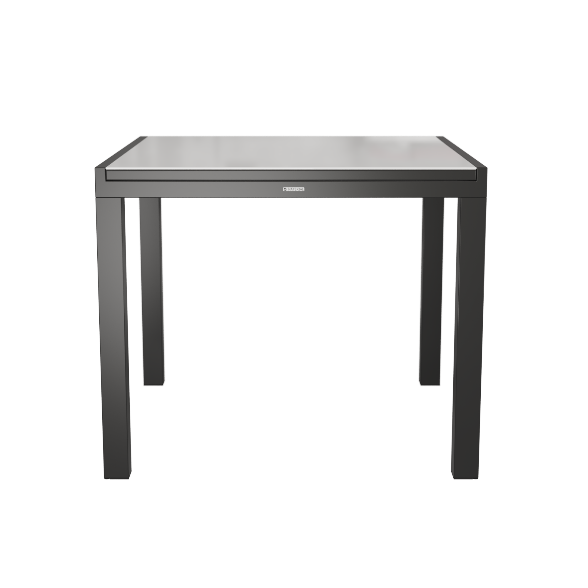 Table de jardin NATERIAL Lyra rectangulaire gris 6 personnes - 5