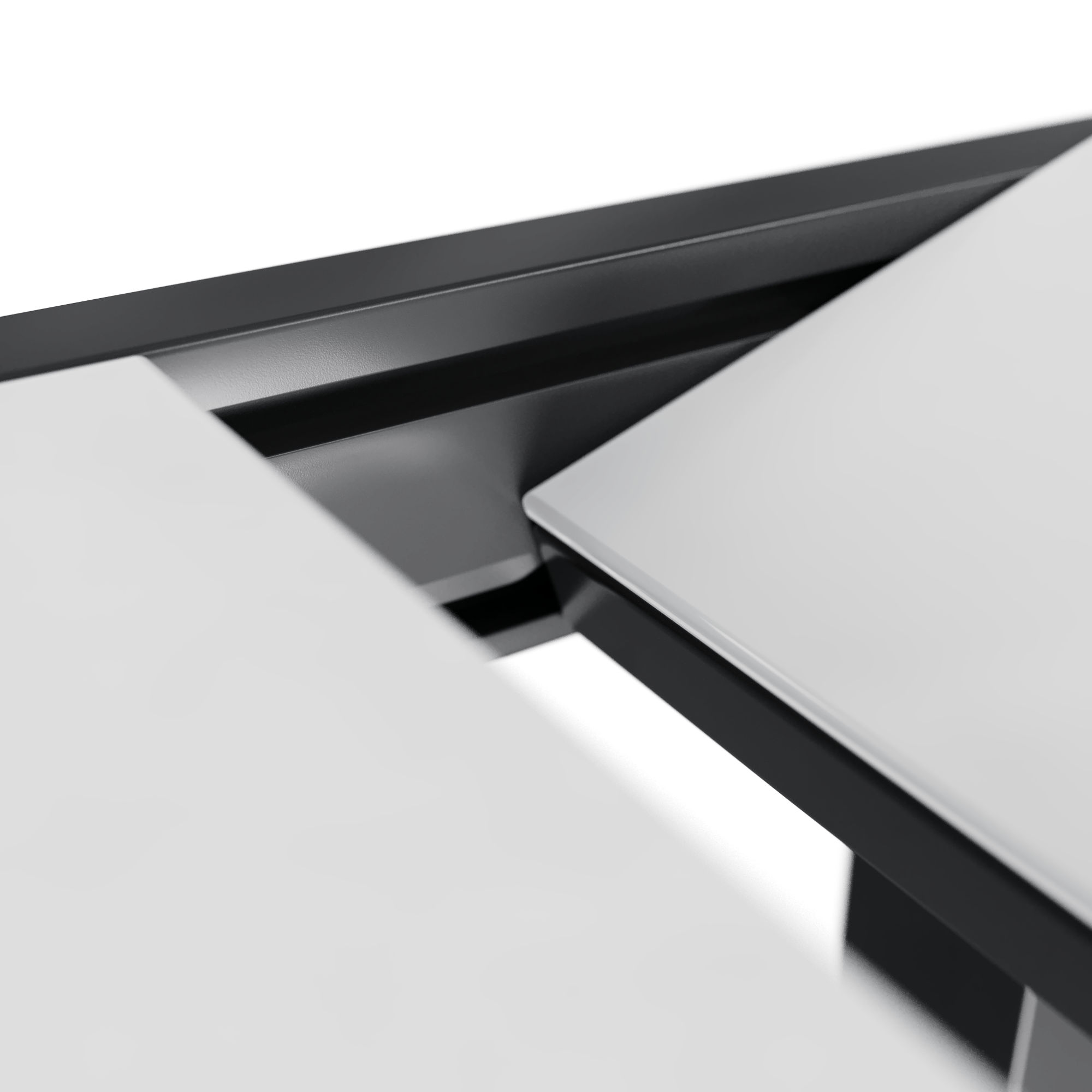 Table de jardin NATERIAL Lyra rectangulaire gris 6 personnes - 6