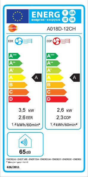 Klimatyzator przenośny MONO 12000 BTU EQUATION - 29