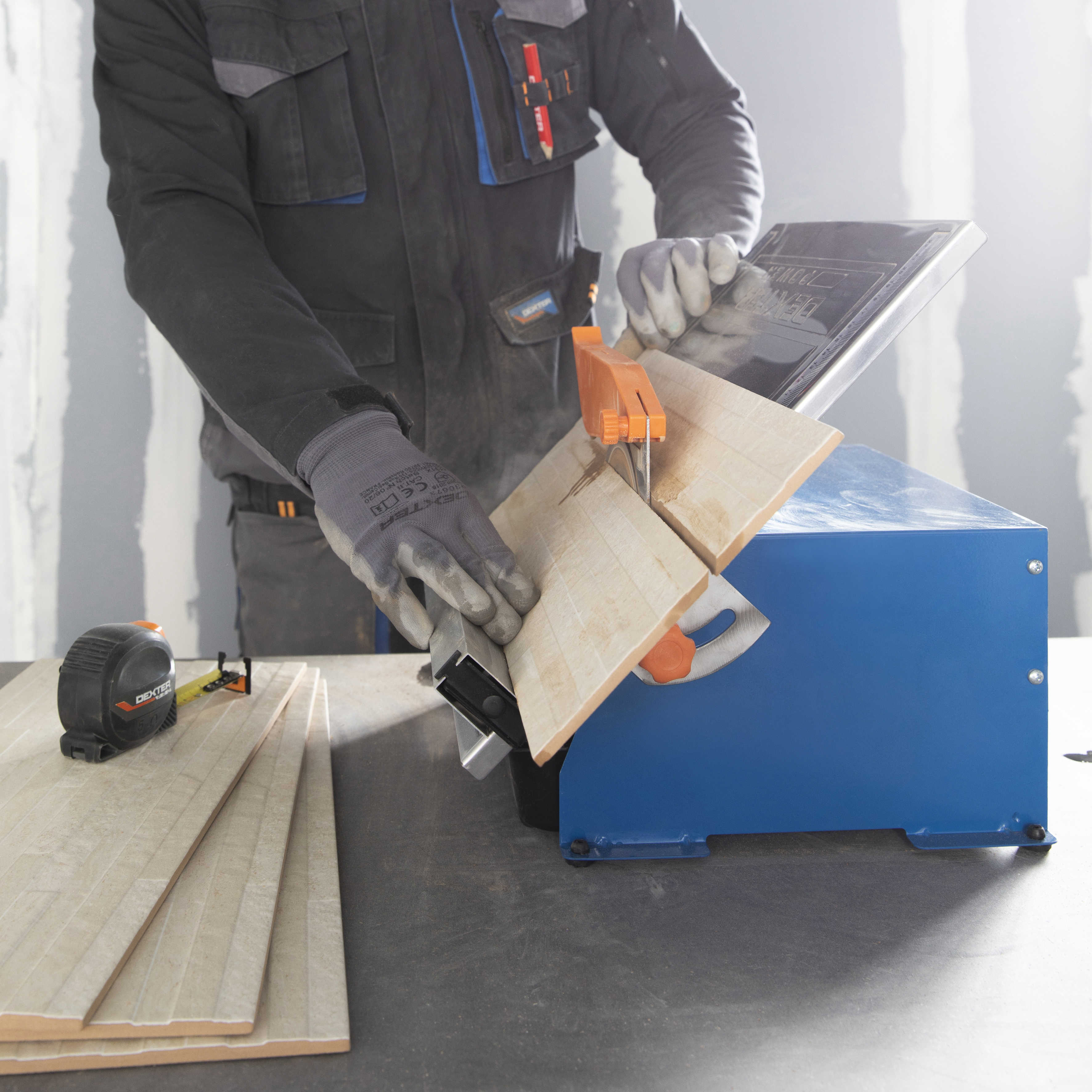 Cortador cerâmica elétrico 450 W 180 mm Dexter - 5