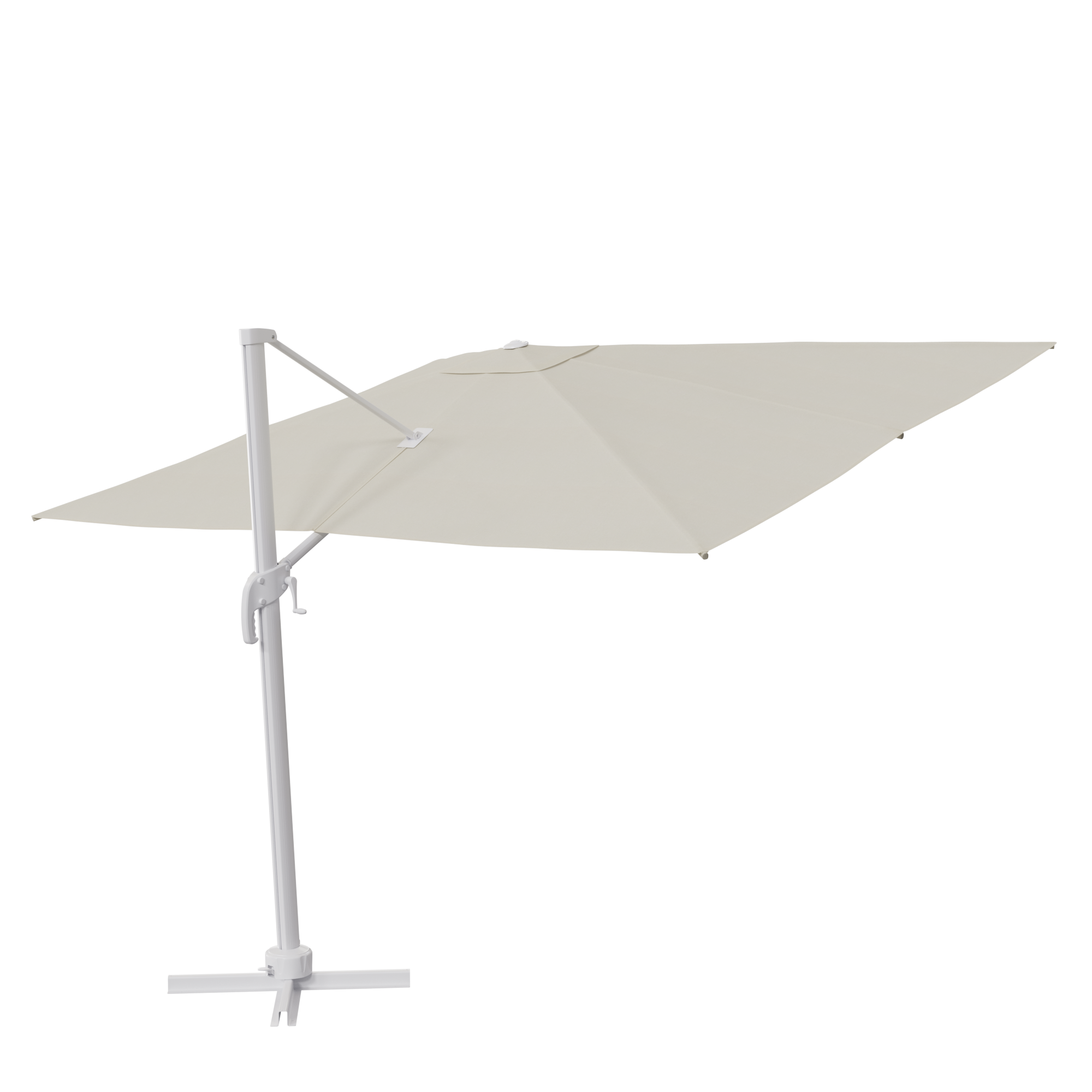 Chapéu de sol NATERIAL AURA 360º 250G 290X390CM BRANCO - 20