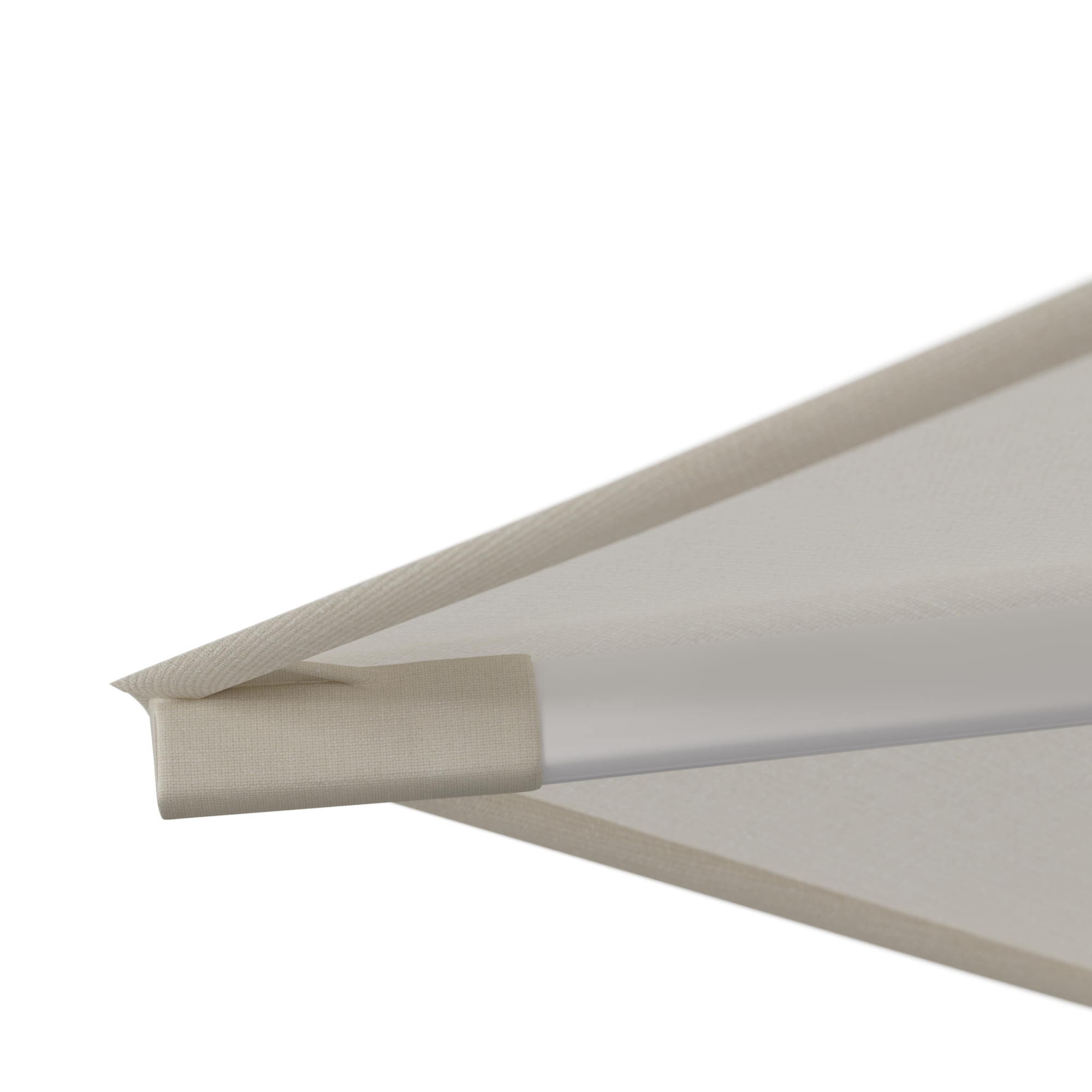 Chapéu de sol NATERIAL AURA 360º 250G 290X390CM BRANCO - 25