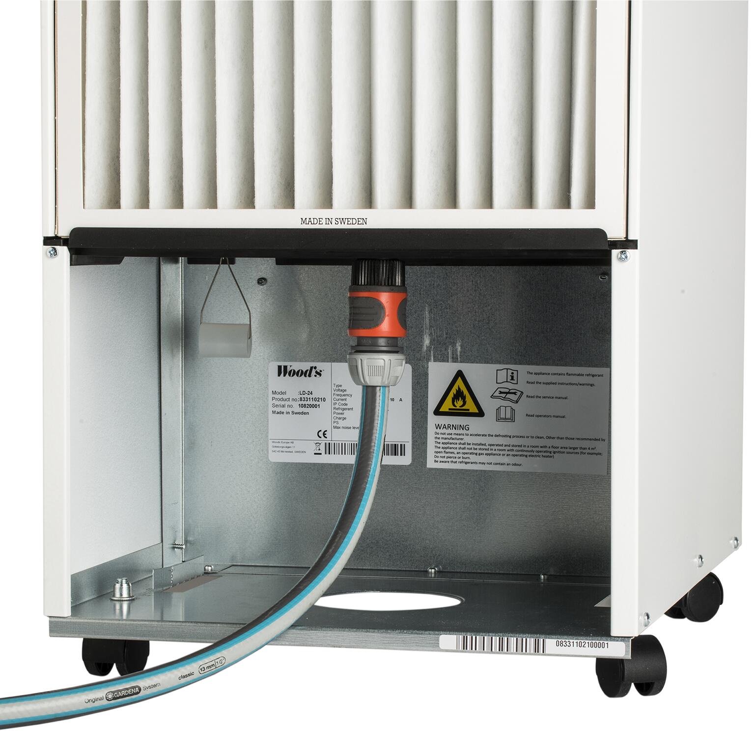 Déshumidificateur d'air WOOD'S Ld40 De 41 à 100 m², Jusqu'à 13 L /24H - 7