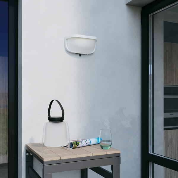 Applique solaire et rechargeable Booster Foley 150 à 900 Lumen blanc INSPIRE - 6