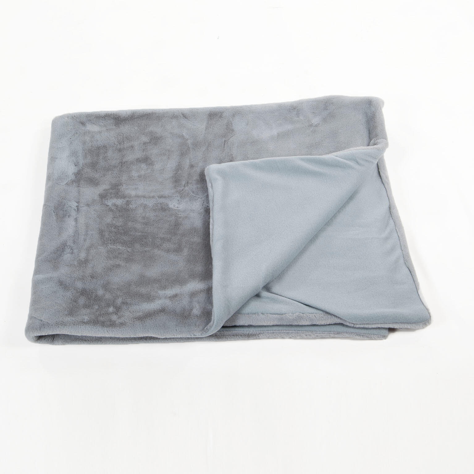 Plaid Boreal, gris l.120 x L.150 cm - 3