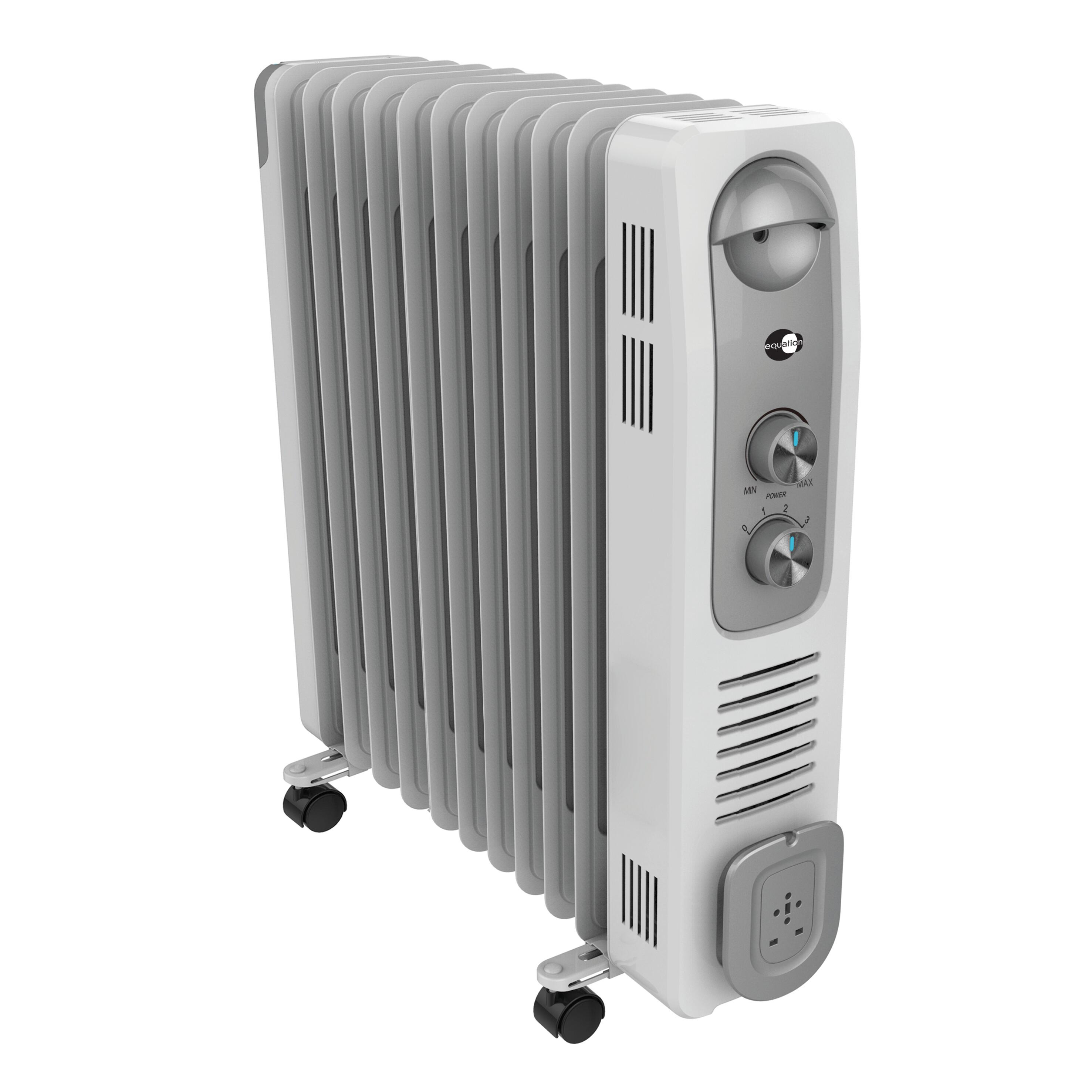 RADIATORE AD OLIO 2500W 11 ELEMENTI VENTILATO - - Li.Bo