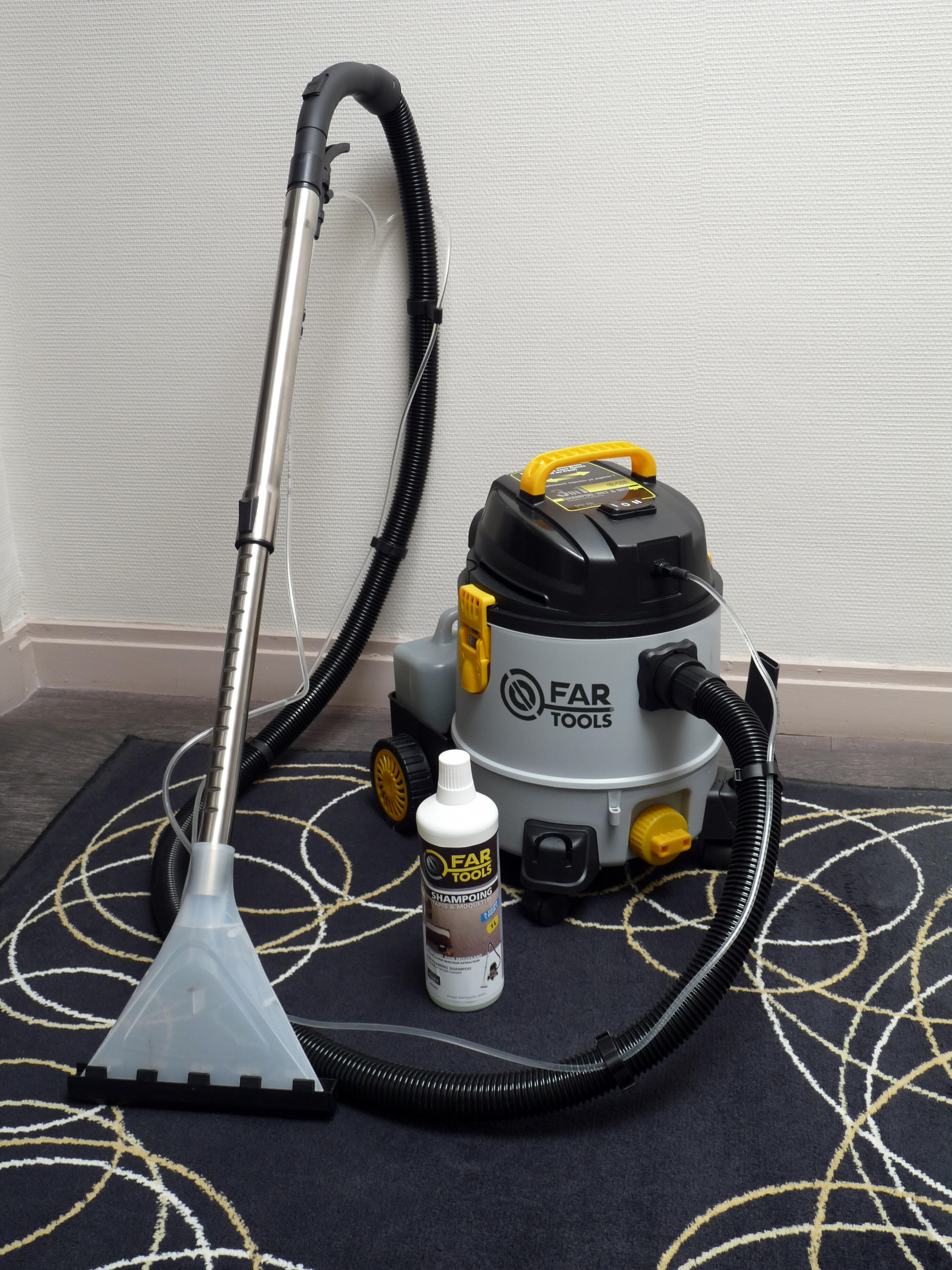 Shampouineuse eau et poussières FARTOOLS, 16 kPa, 20 l - 5