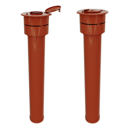 Terminal vertical brique PGI POUJOULAT D.80 mm