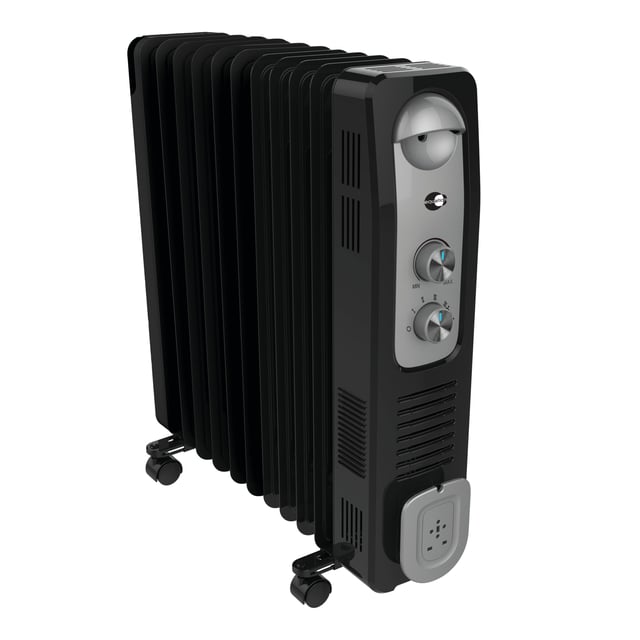 Radiateur bain d'huile électrique OLEA 2 2900W + fonction turbo EQUATION noir