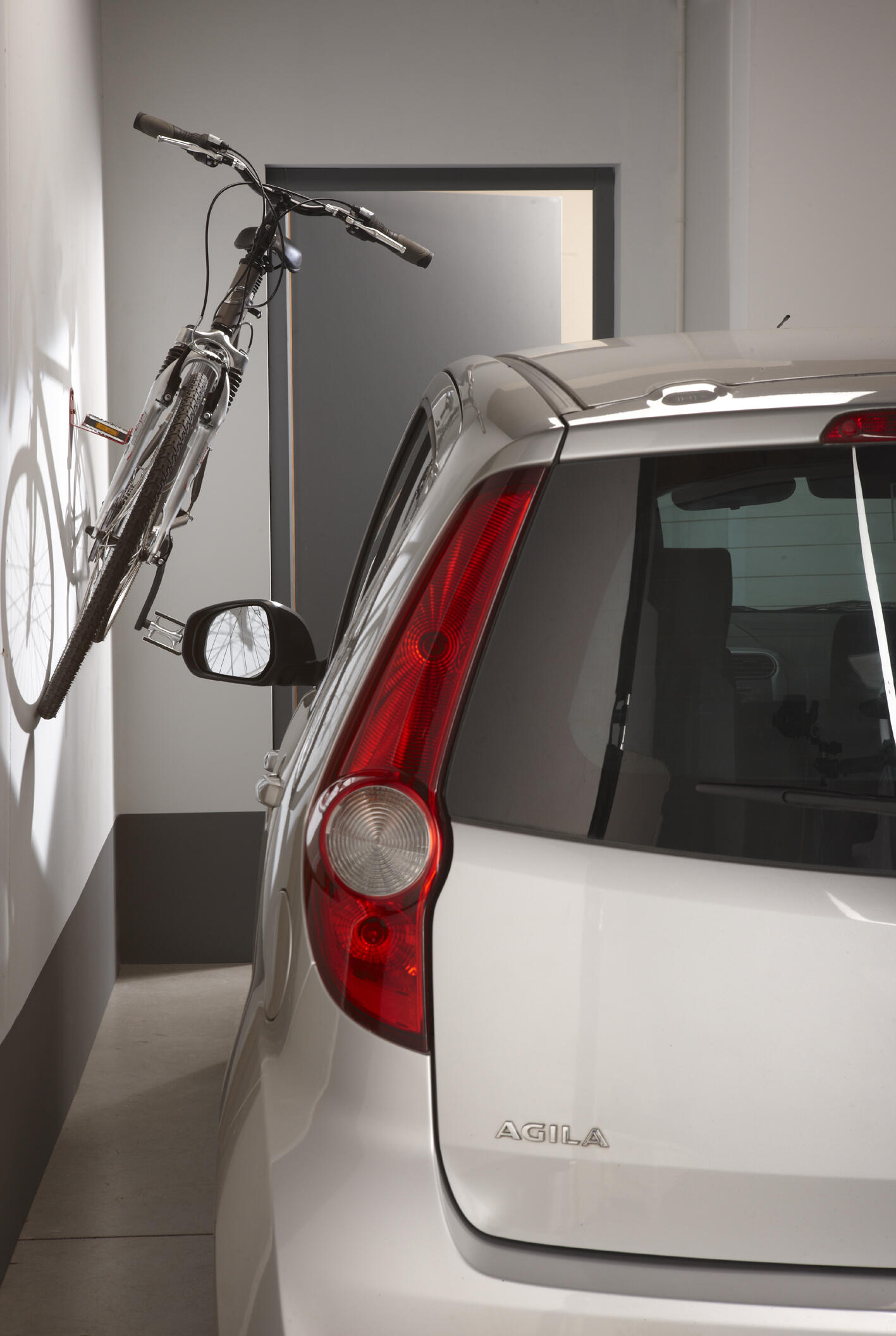 Support à vélo à fixer MOTTEZ 1 vélo, H.7.5 x l.8 x P.12.5 cm - 2