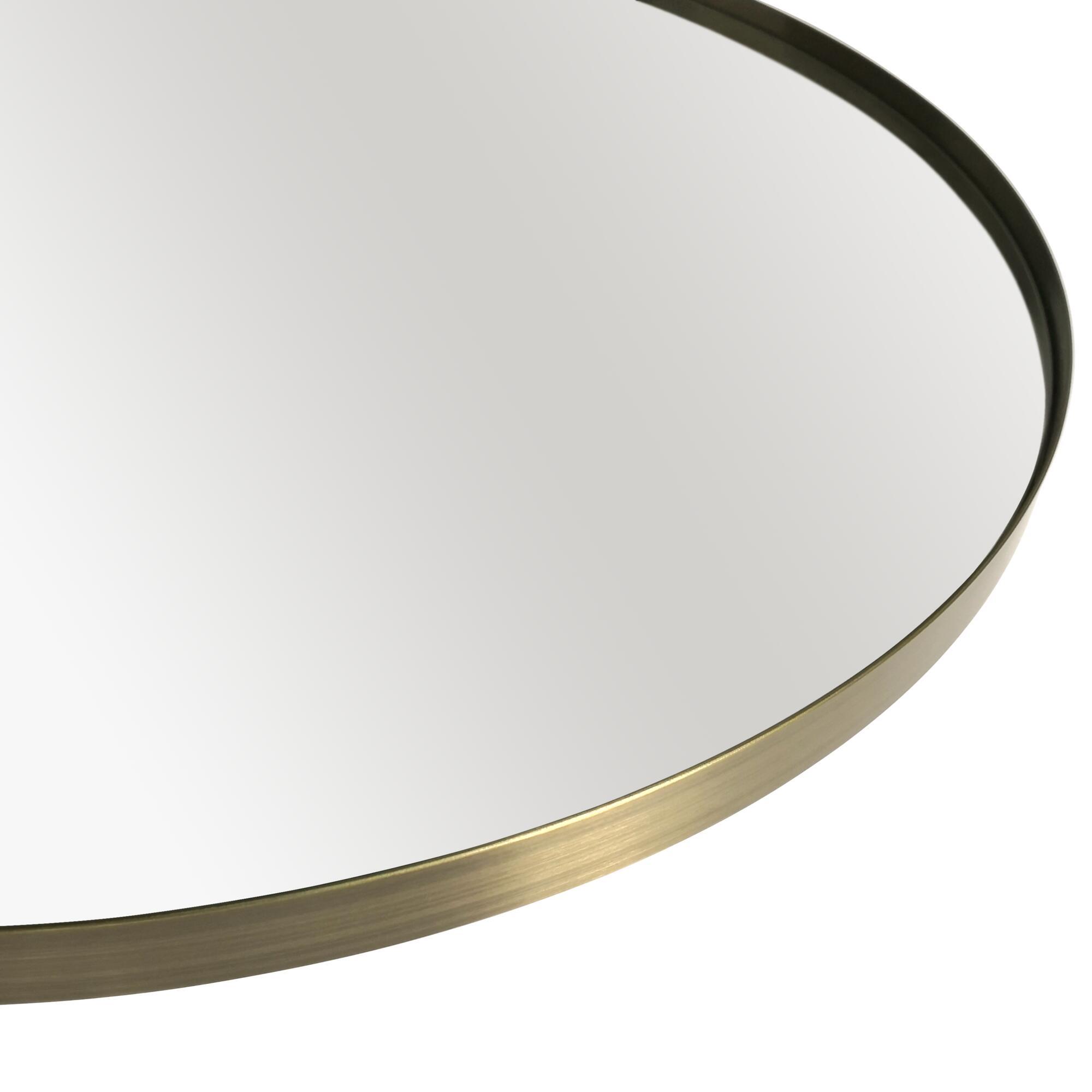 Miroir rond, métal doré Glam INSPIRE diam.31 cm - 6